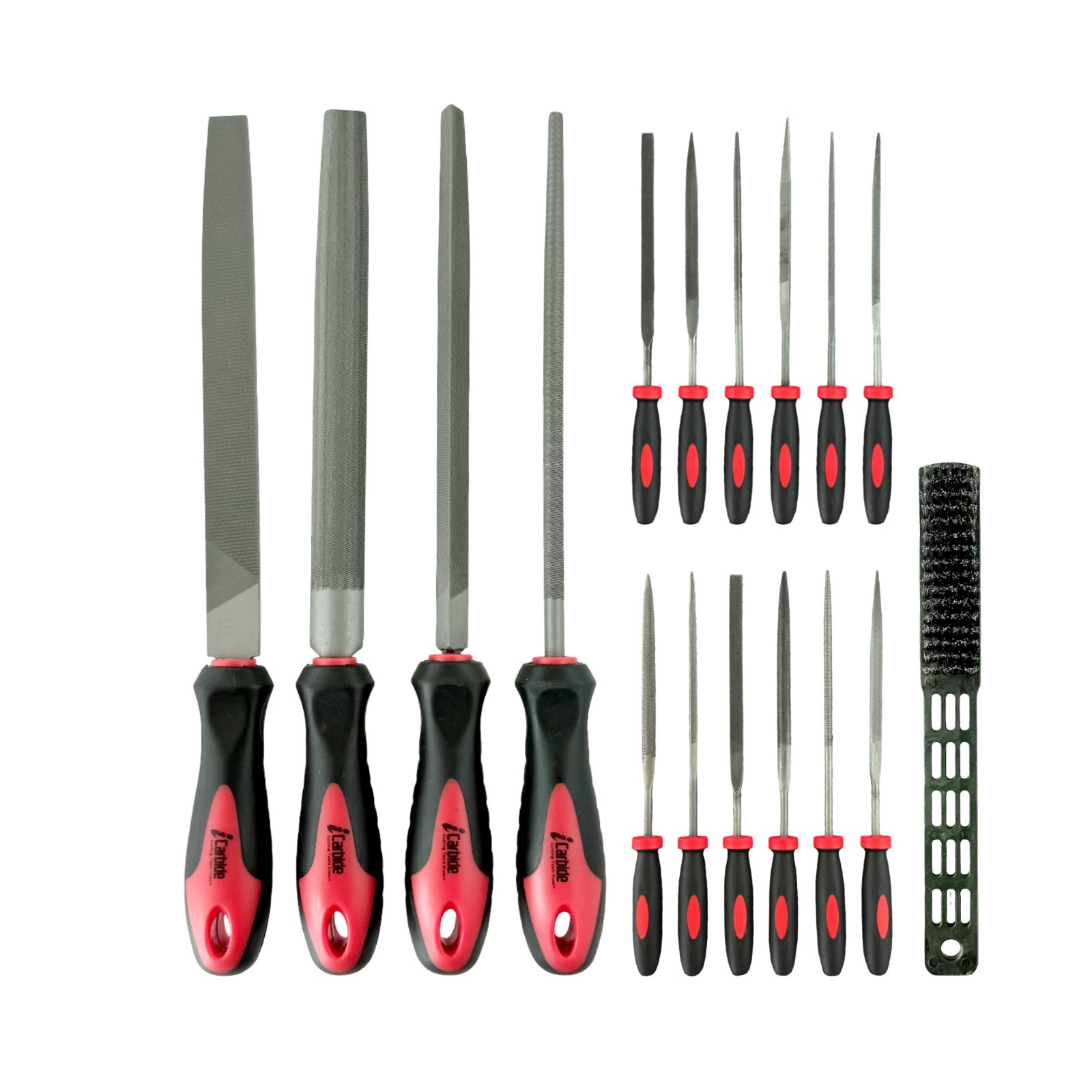 New 17PC  Alloy Steel File Sets with Carry Case For Metal Wood Brass Aluminum US