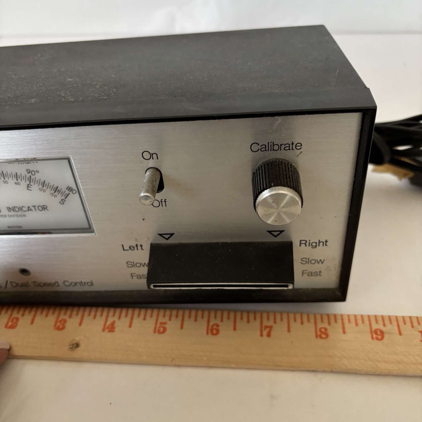 Alliance HD73 Azimuth Indicator Dual Speed Antenna Rotator Controller