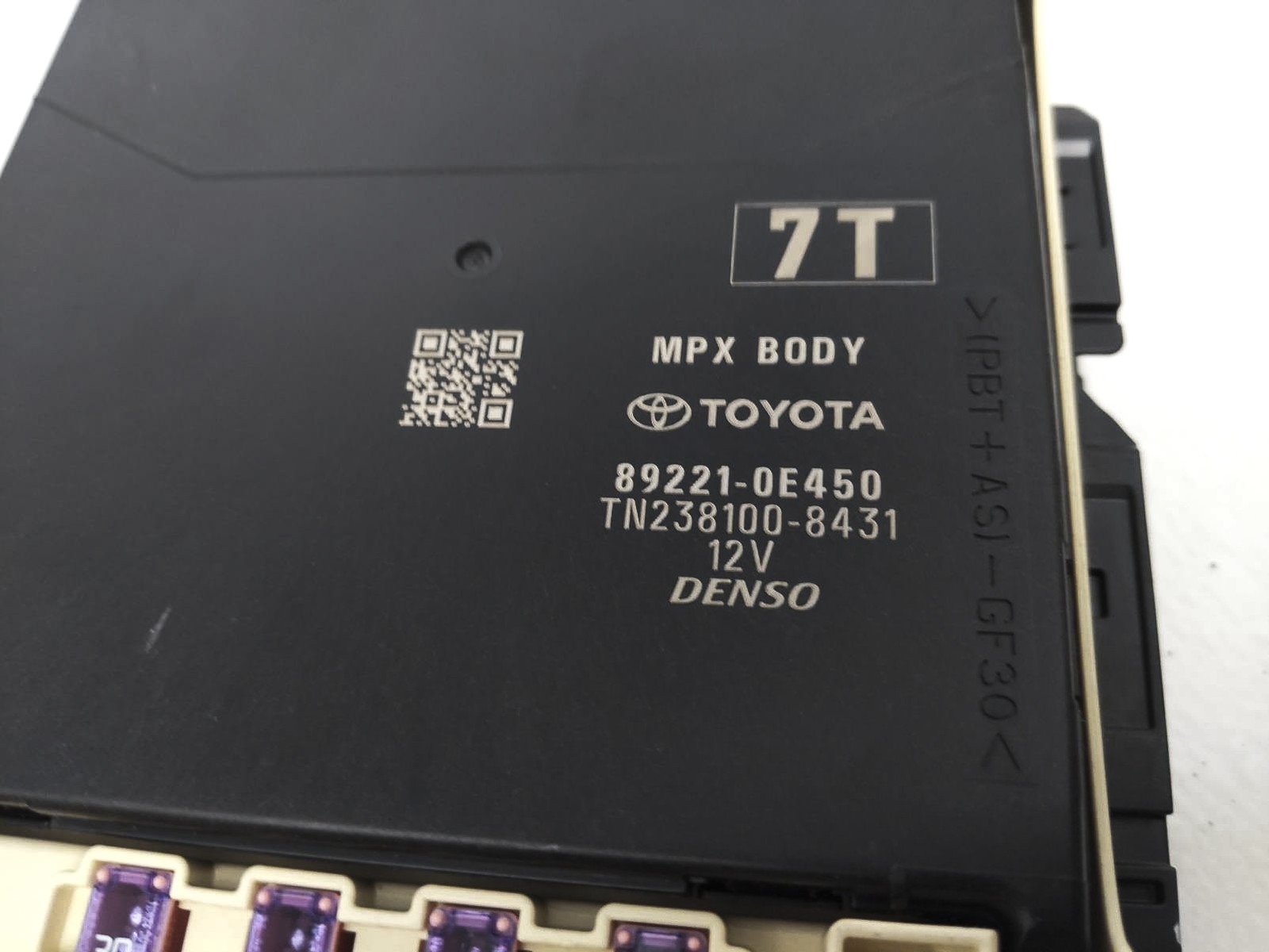 2020-2022 Toyota Highlander Multi Plex Network Computer Module Unit 89221-0E450