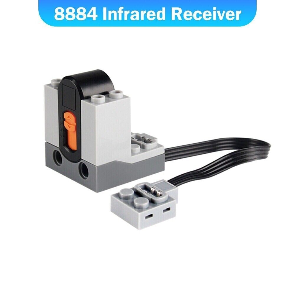 4Pcs Power Functions Battery Box Train Motor IR Receiver Controlled For Lego Set
