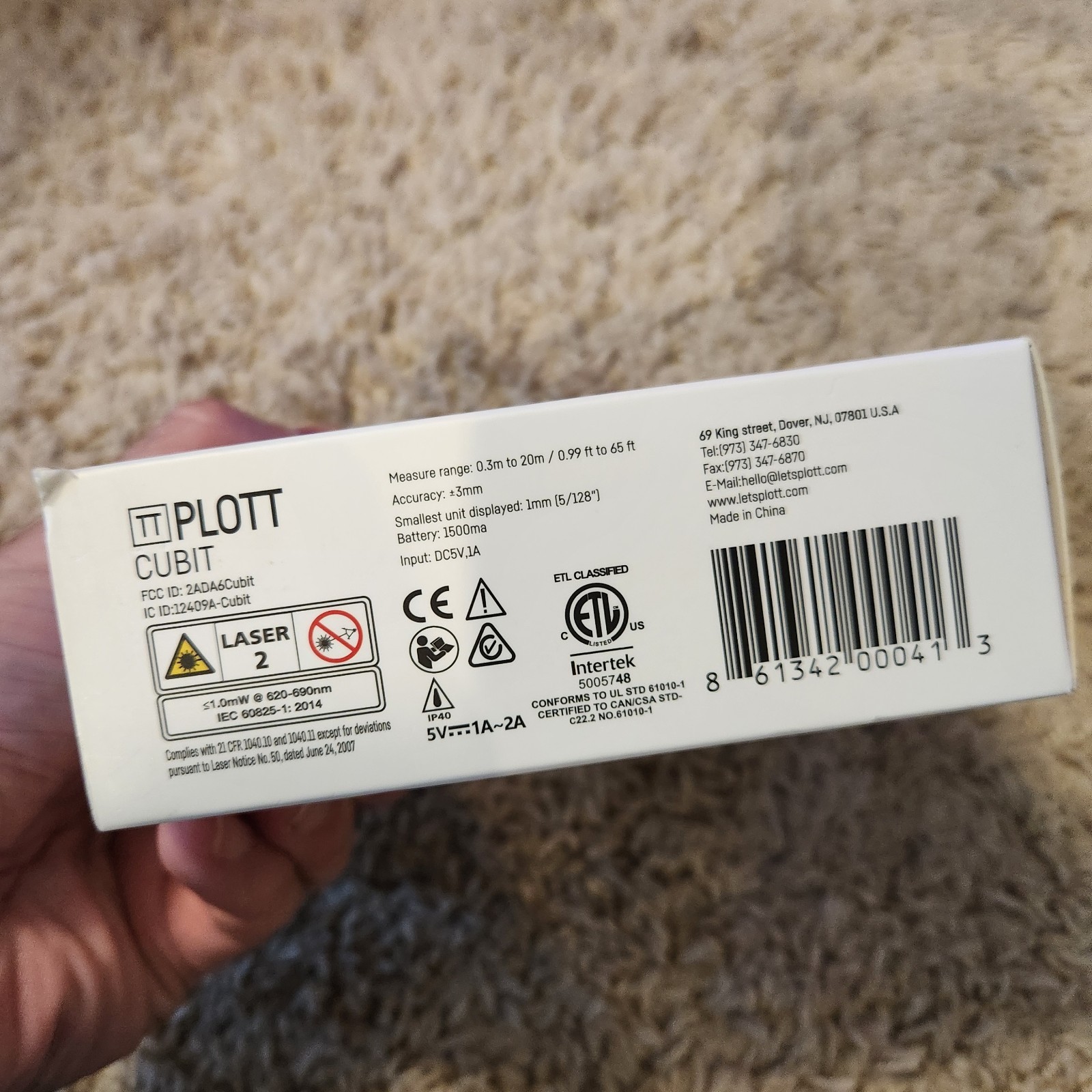 New (sealed) Plott Cubit