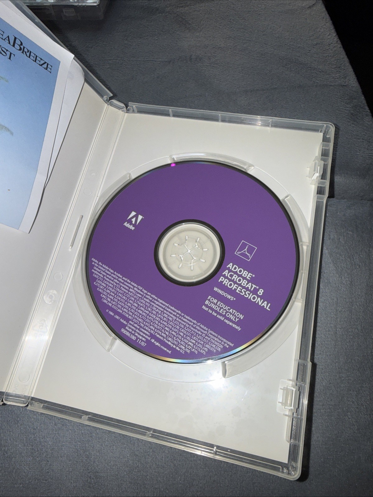 Adobe Acrobat 8 Professional Education CD w/ Product Key Windows