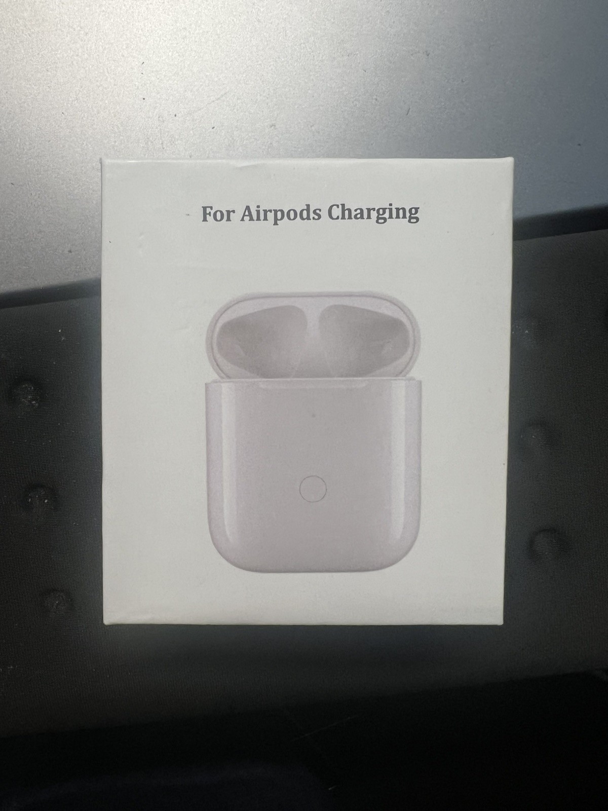 Black color Replacement Case For Airpods 2nd Generation