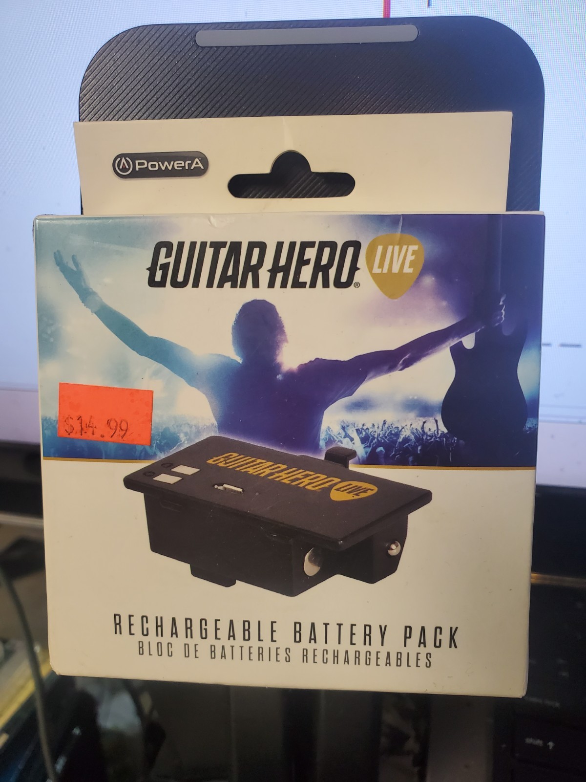New! Guitar Hero Live Rechargeable Battery Pack XBOX One & 360 PS3 & PS4