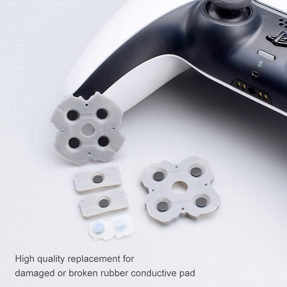 Replacement Conductive Rubber Silicone Pads Button BDM-010 for Playstation 5 PS5
