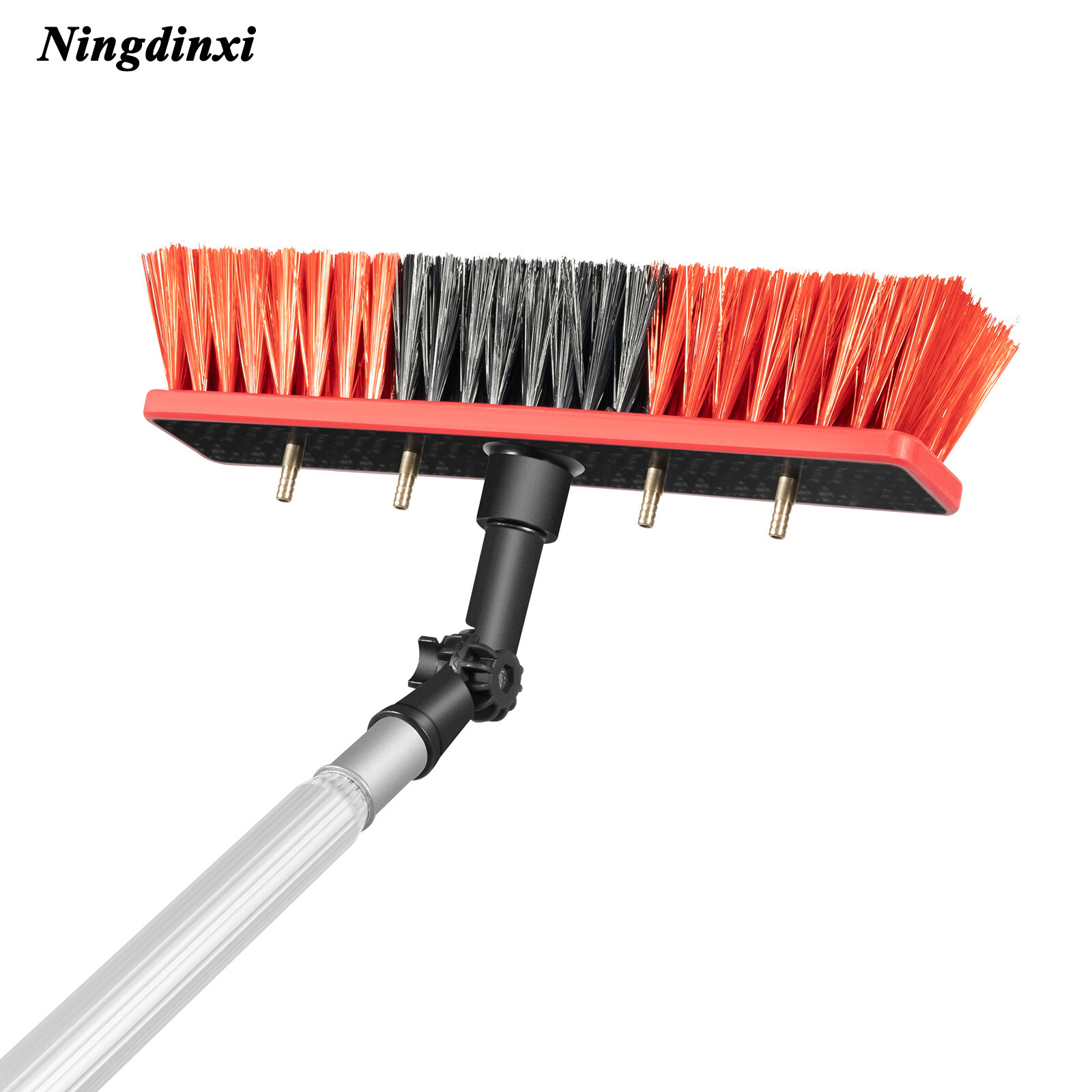Water Fed Pole Kit Water Fed Brush 26FT For Window Solar Panel Cleaning Washing