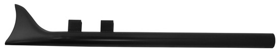 33" Black Fishtail Slip On Exhaust Mufflers For 95-24 Harley Touring FLHT 97213