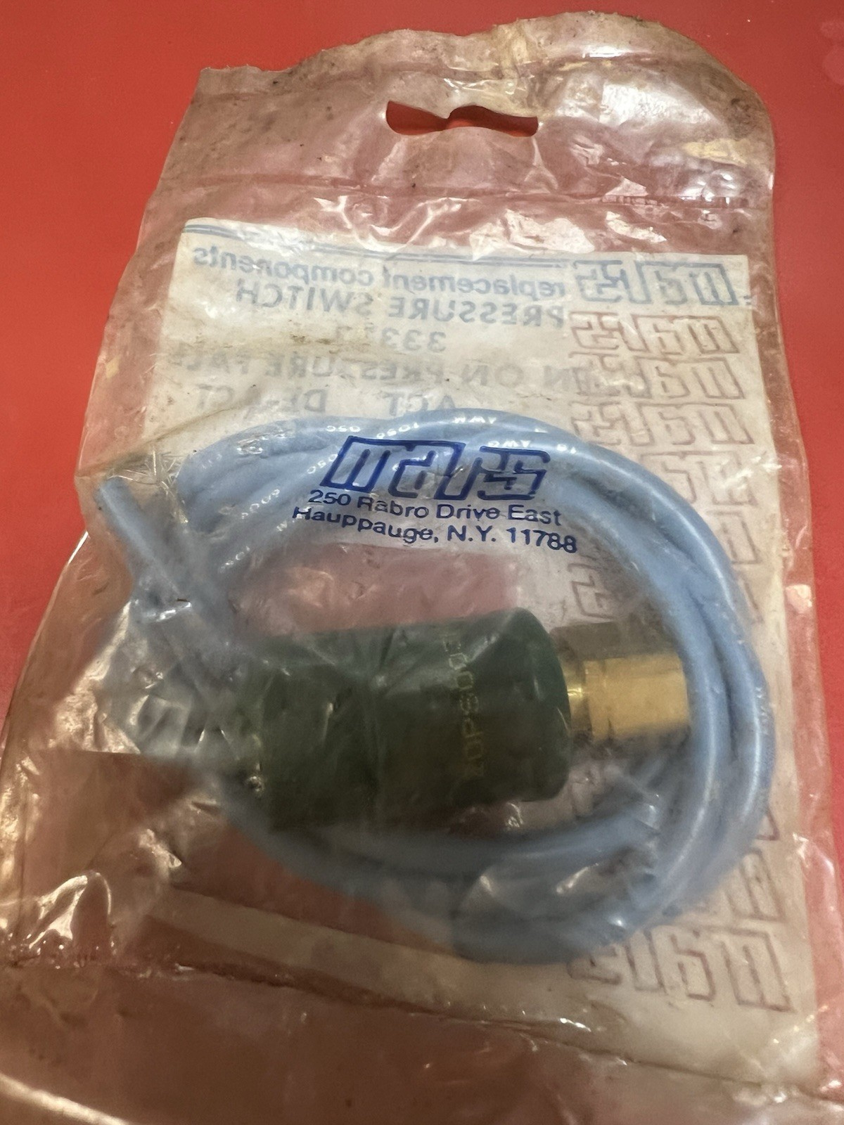 MARS Pressure Switch 33333 Open On Pressure Fall Act De-Act 15 35