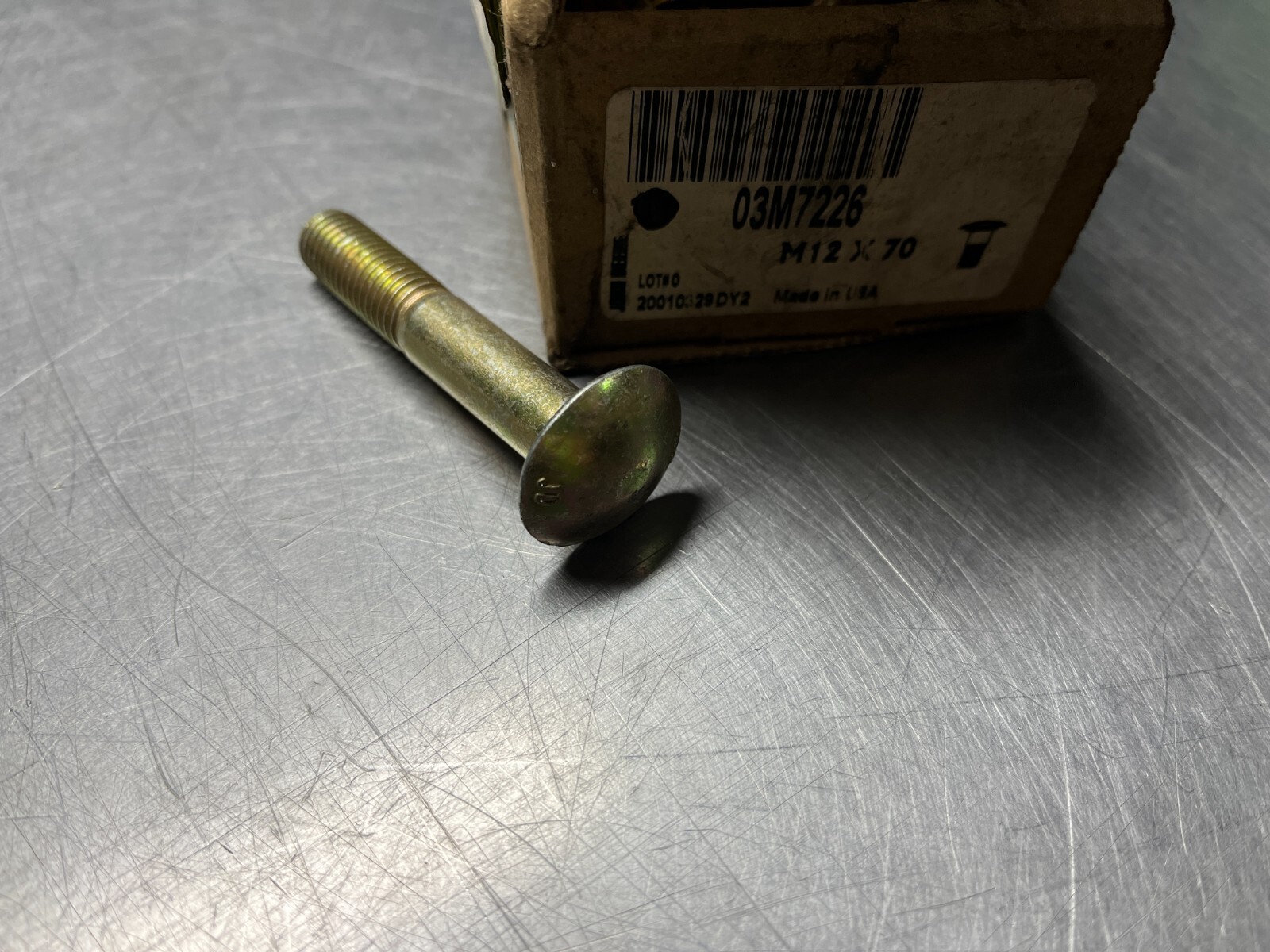 03M7226 GENUINE OEM John Deere BOLT M12x70