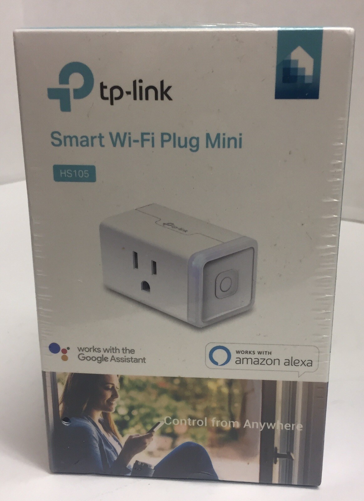 New TP-Link Mini Smart WiFi Plug HS105 Works with Alexa, Google App