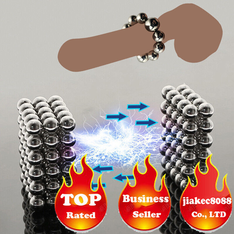 Magnetic Stainless Steel Penis Stretcher Ball Couples Intimate Flirt Metal Ball