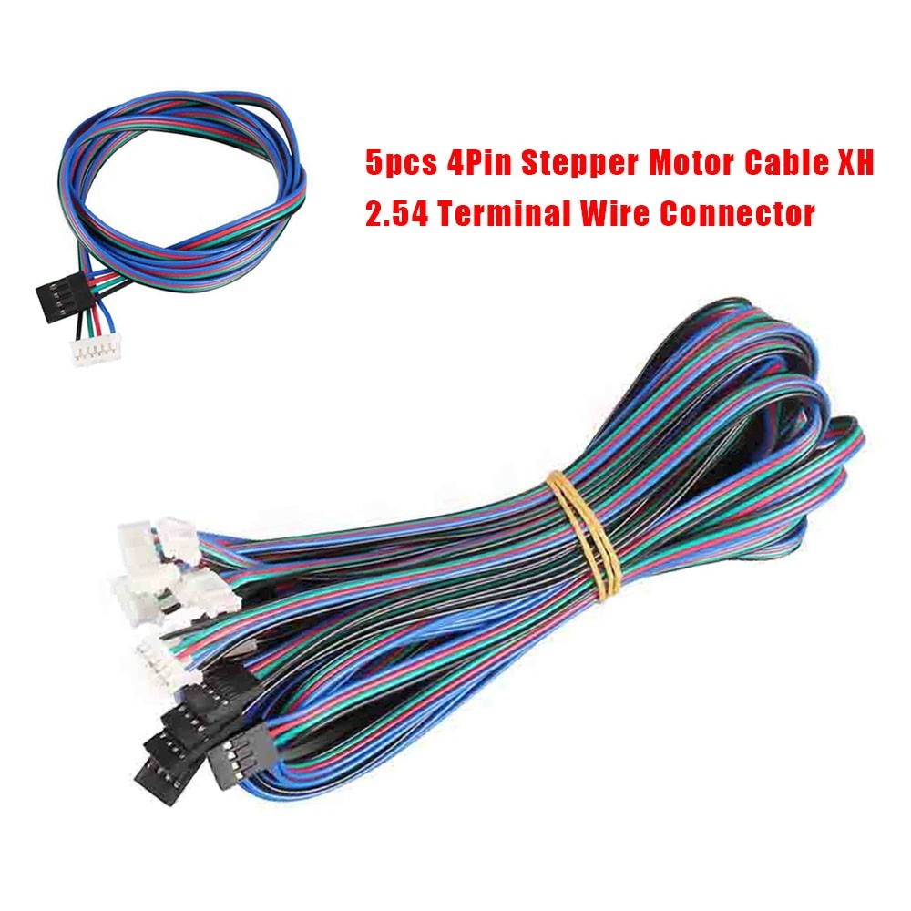 4Pin Connector Stepper Cable Terminal Wire Accessory Parts Replacement