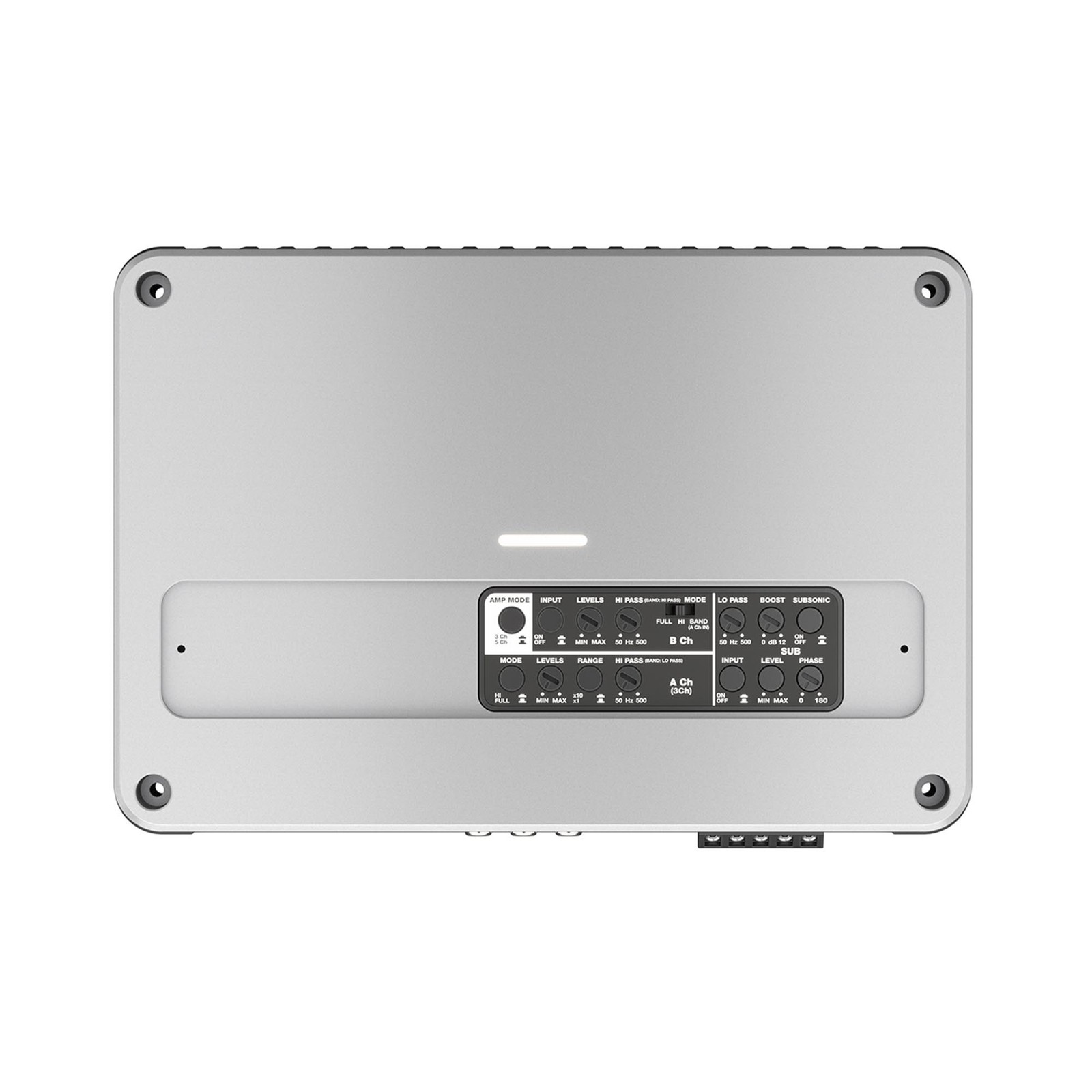 Hertz Venezia-Compact-V5C 5-Channel Compact Marine Amplifier & S8 Compact Dig...