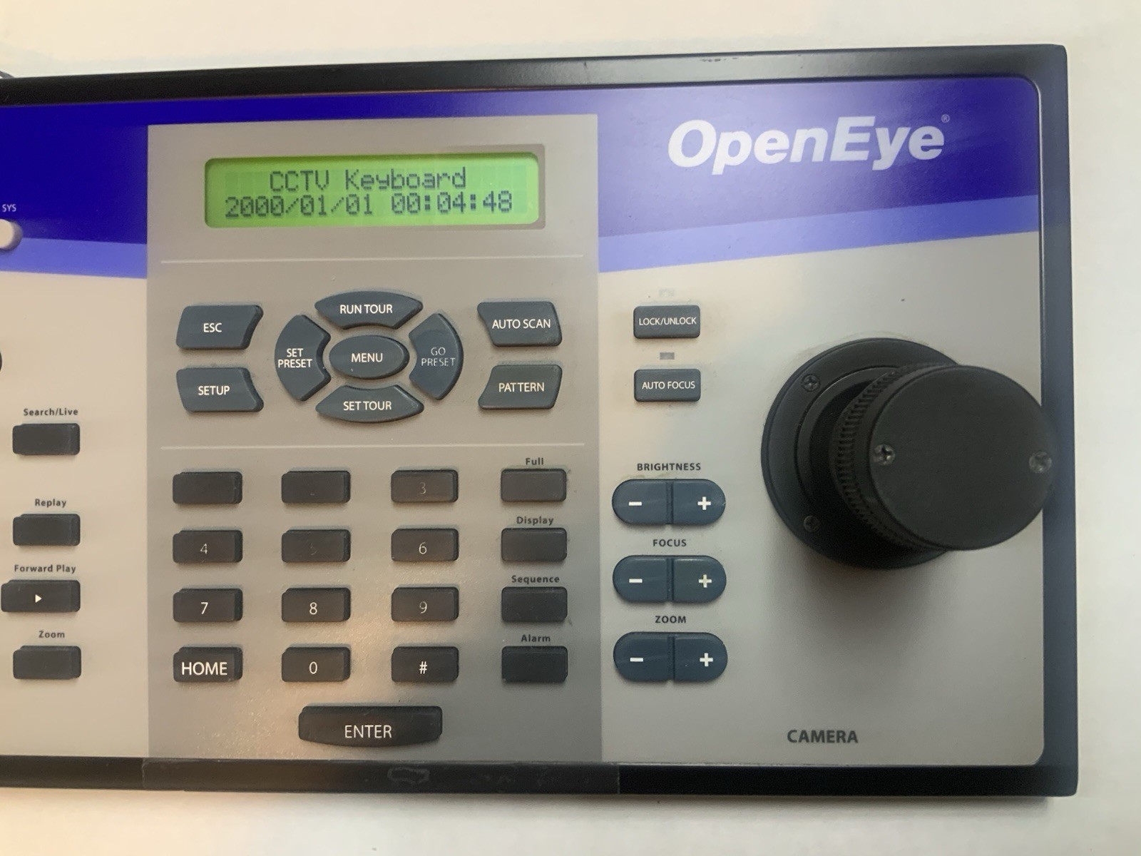 OpenEye CA-501J Optix PT2 Joystick Keyboard PTZ Dome Camera Controller