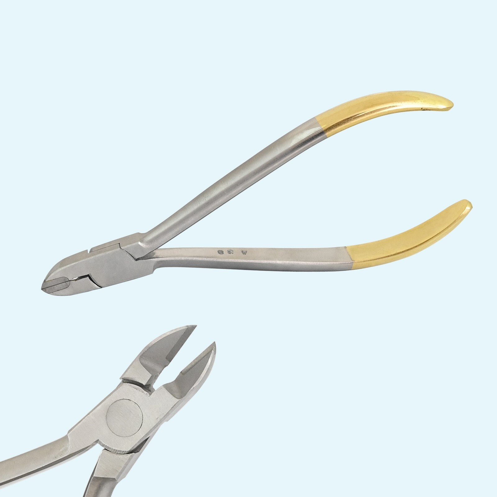 T/C German Hard Wire Cutter Pliers Long Handle Dental Orthodontic Instruments