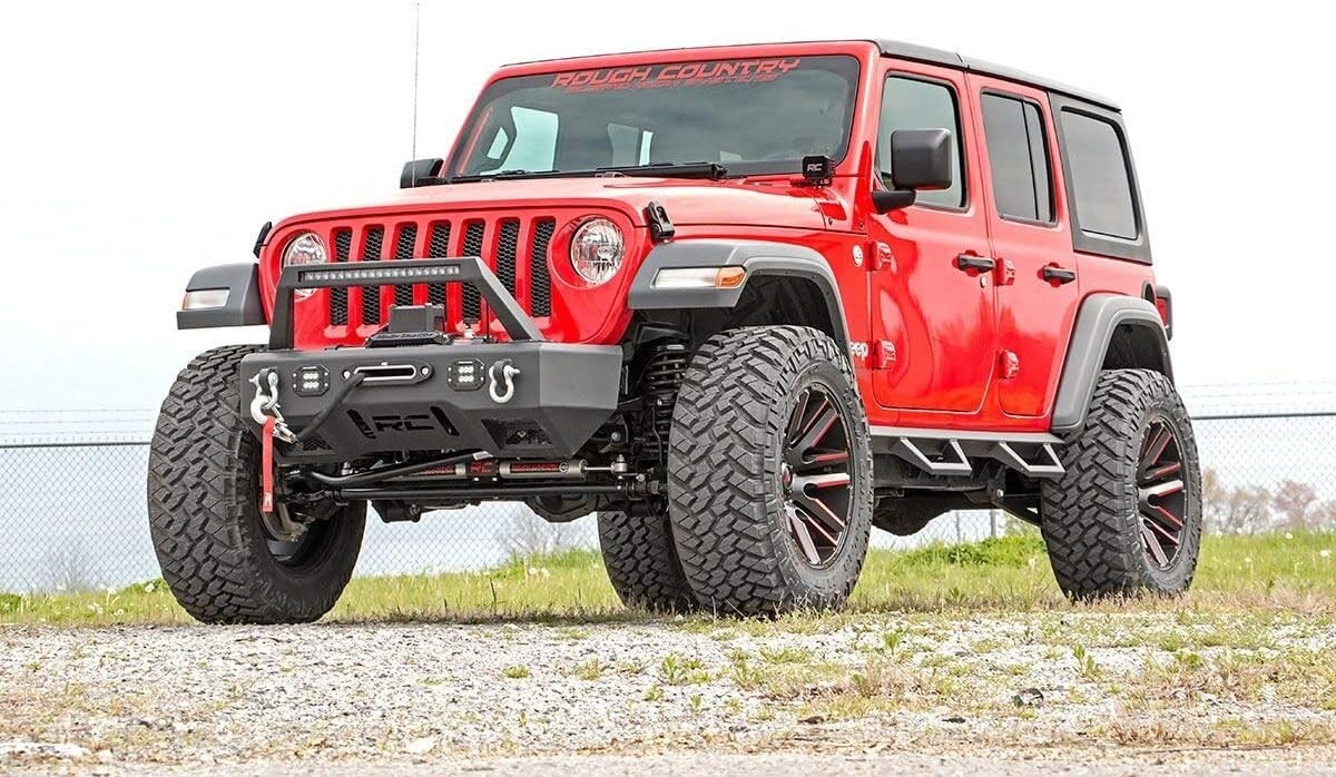Dual Steering Stabilizer for Jeep Wrangler JL Gladiator JT 2018-2025 2.5-8" Lift