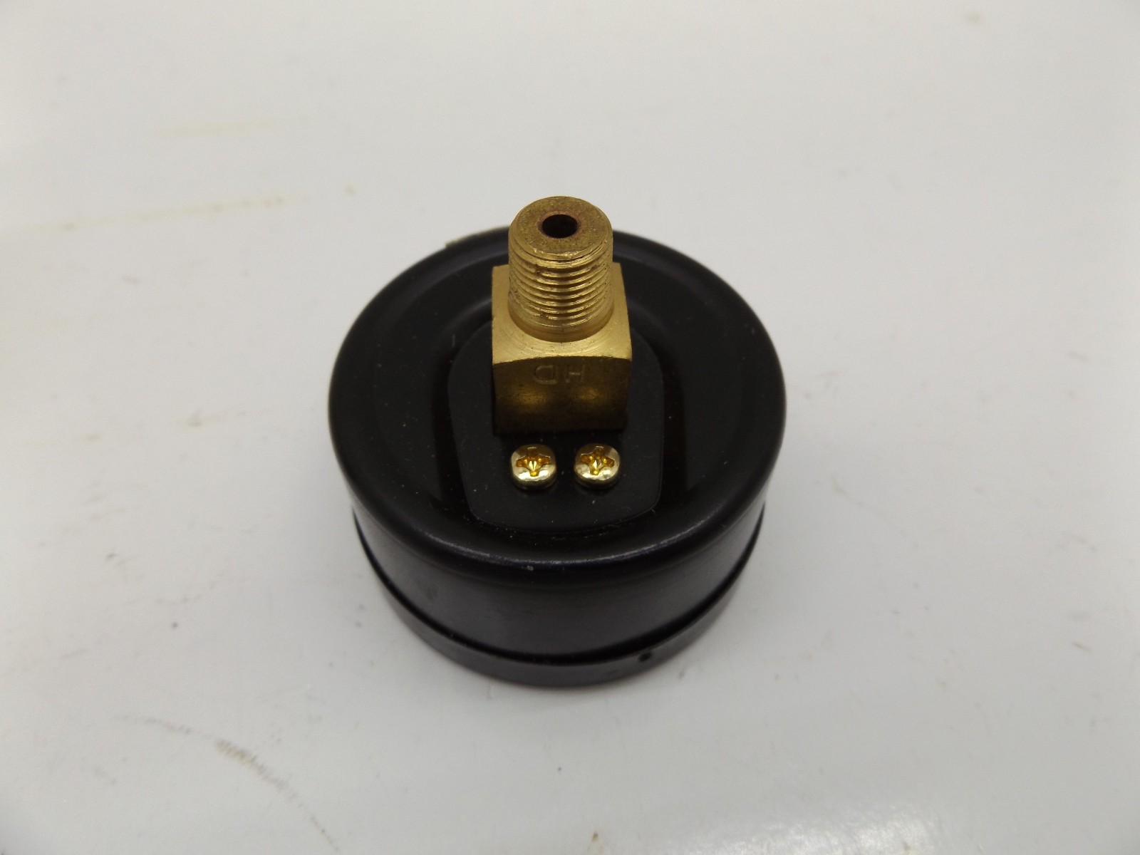 SCHROEDER PRESSURE INDICATOR 60PSI LFT-134-2 1/8" NPT BACKMOUNT