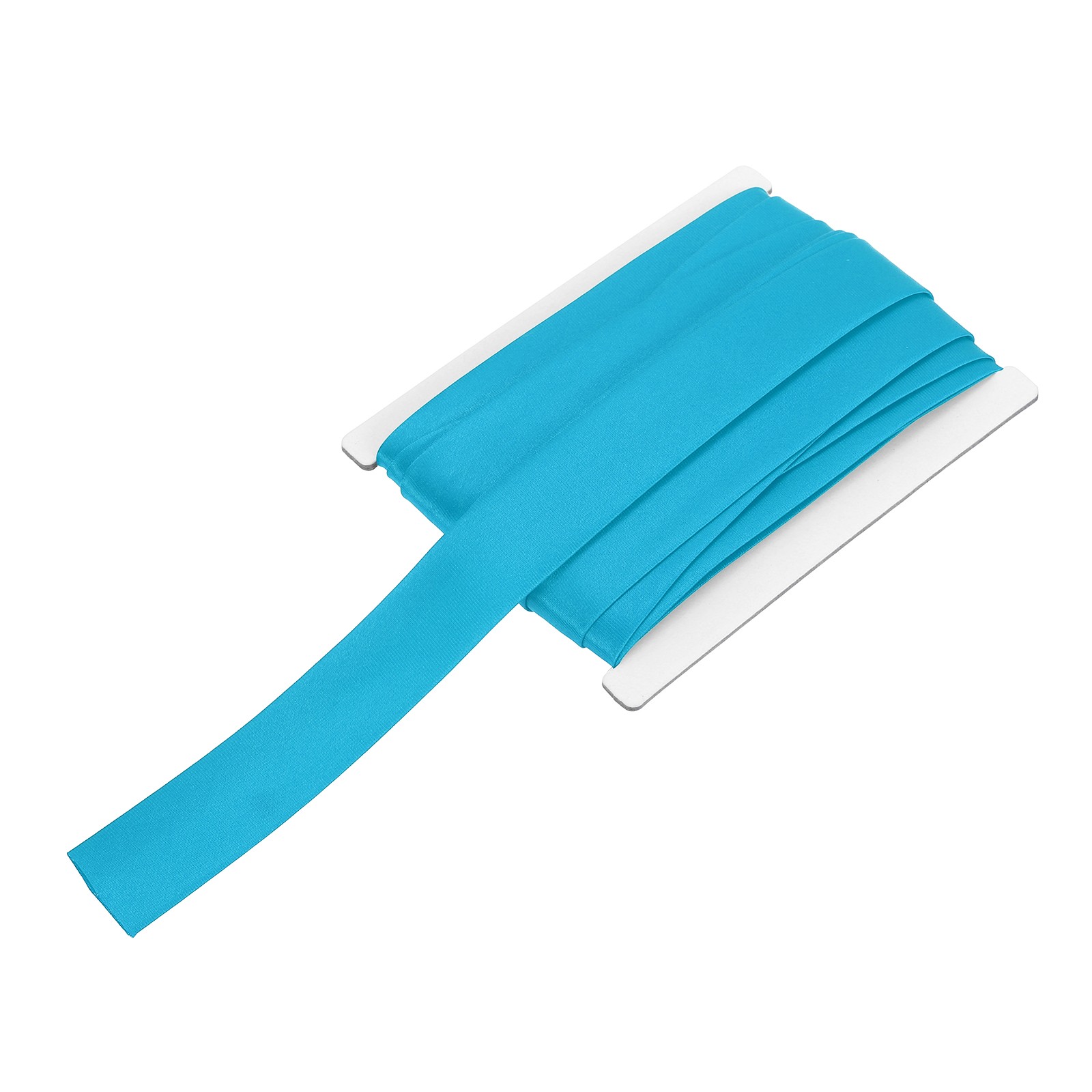 Double Fold Bias Tape 13/16 Inch x 6 Yards Satin Pre-fold Tape Blue
