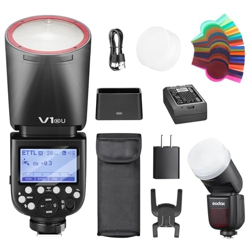 Godox V1N Speedlight for Nikon TTL HSS LED Modeling
