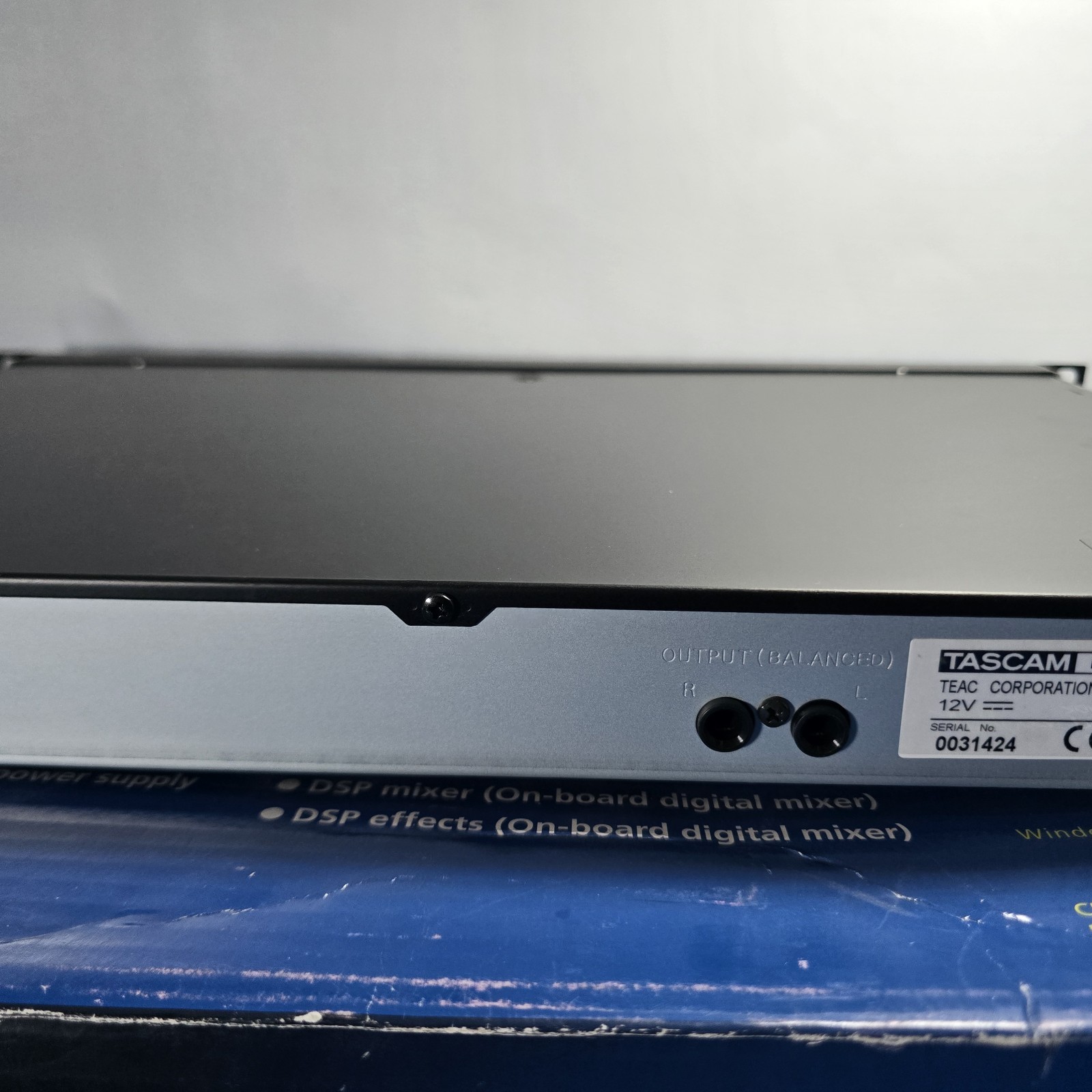 Tascam US-1200 USB 2.0 Audio Interface 6in 2out 96k/24bit Rackmount