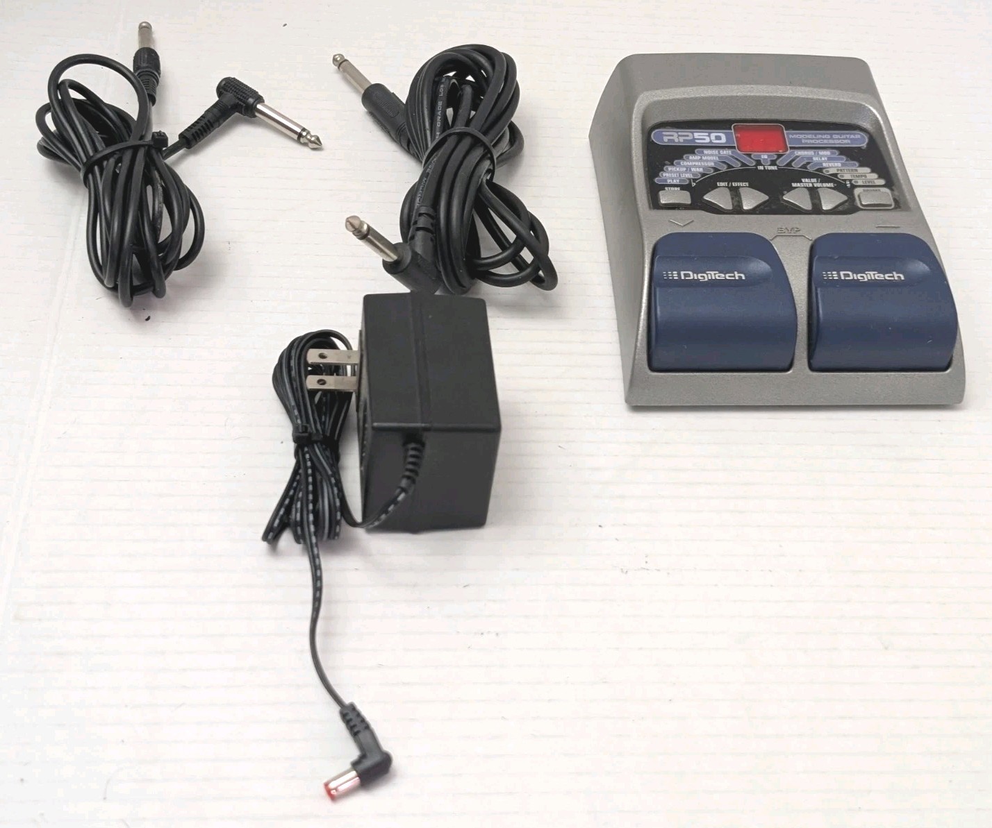 DigiTech RP50V Multi-Effect Modeling Guitar Processor w/ Power Adapter *TESTED*