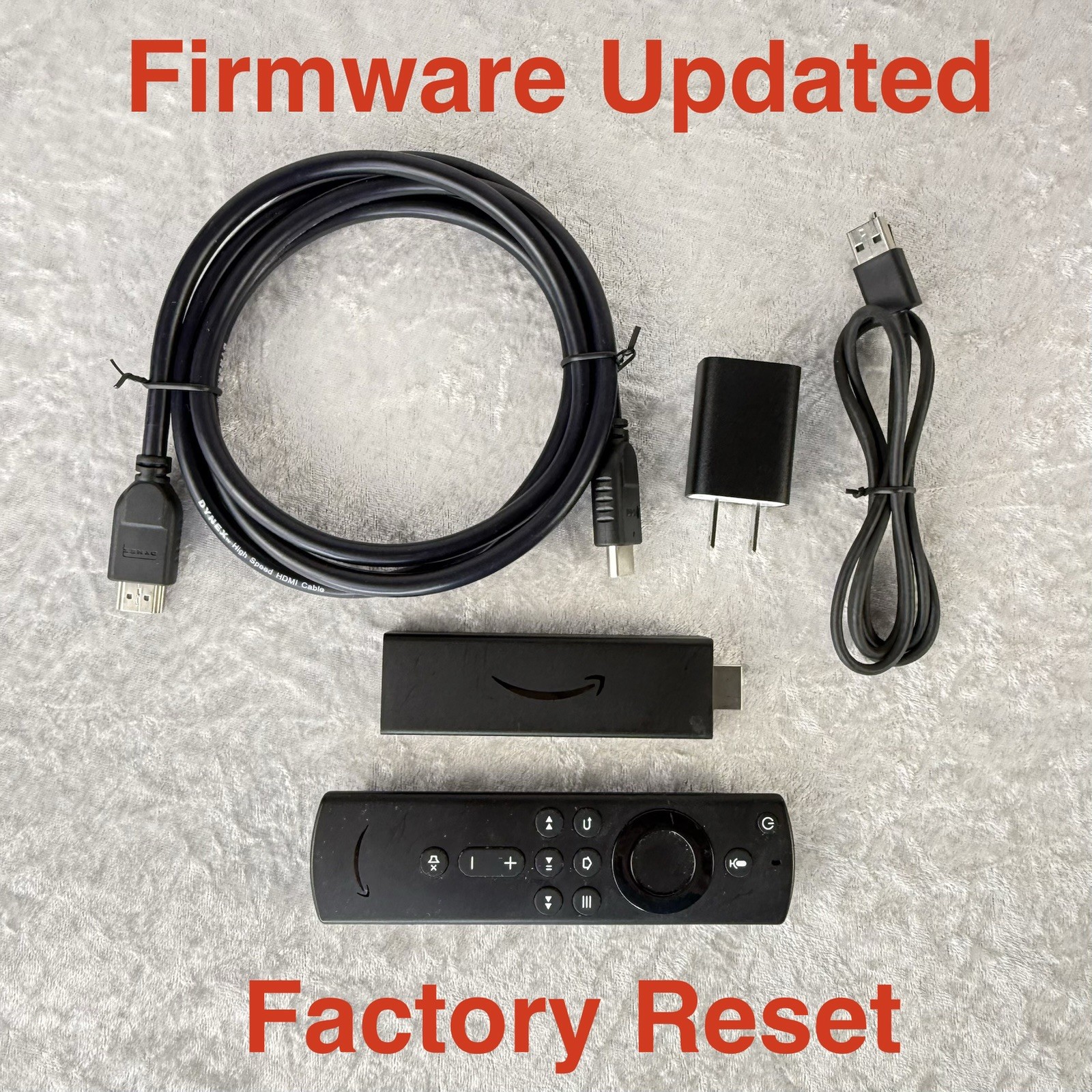 Amazon Fire TV Stick 4K E9L29Y Alexa Voice Remote OEM Power Adapter Tested 2