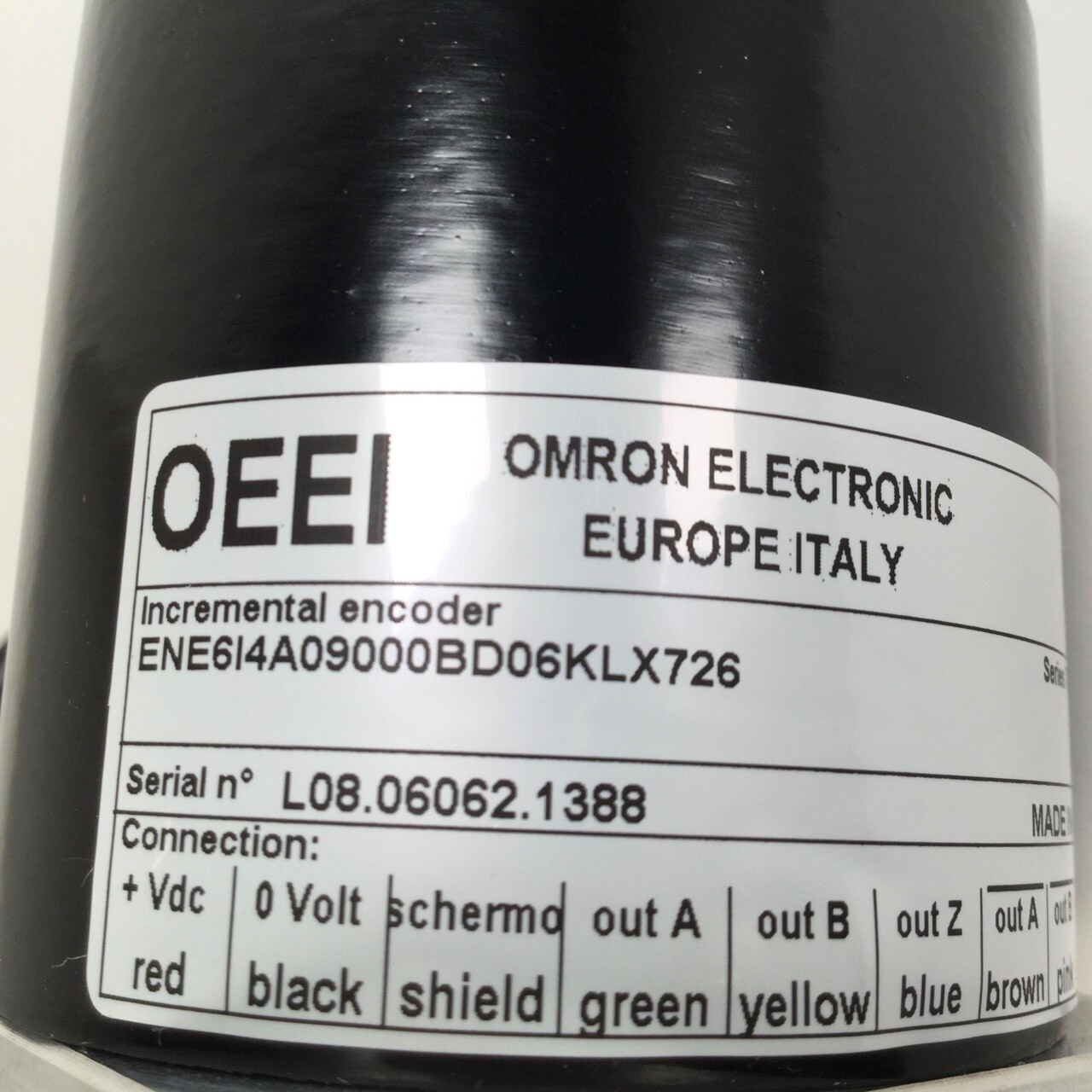 Omron ENE6I4A09000BD06KL Incremental Encoder Vdc 5 New NFP