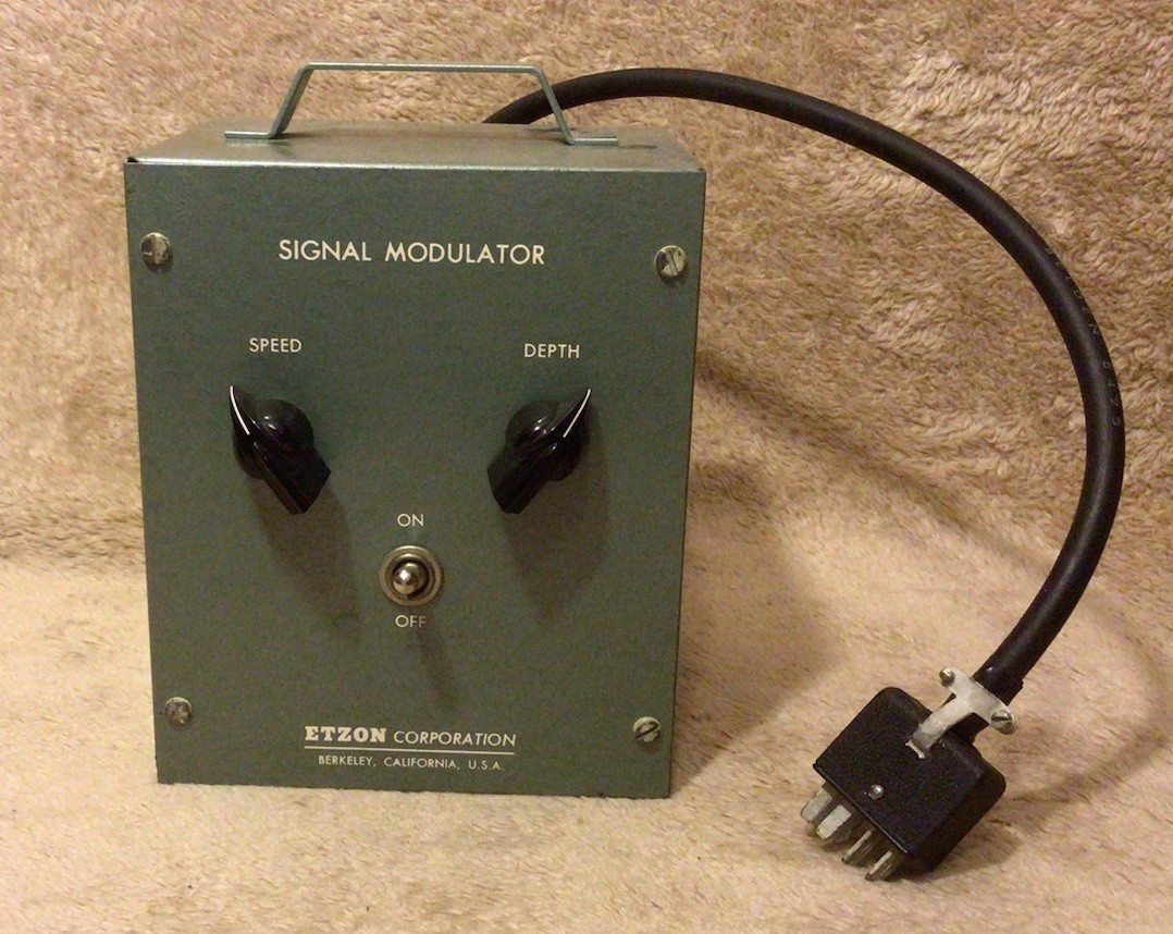 Vintage Etzon Corporation Signal Monitor