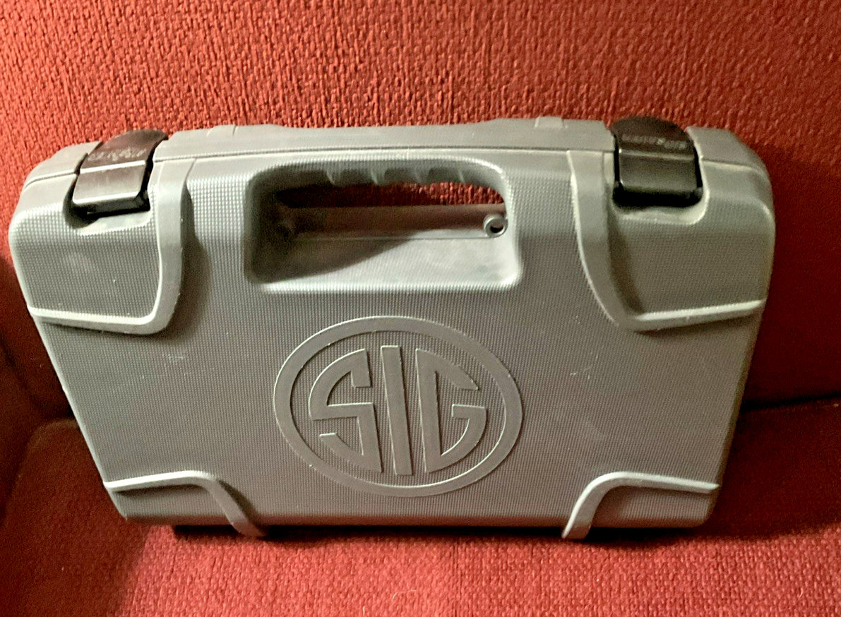 Sig Sauer P320 Series Hard Case Gun Box with Manual