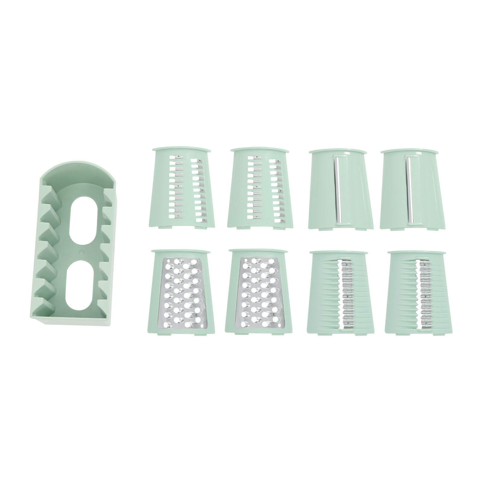 3 In 1 Vegetable Fruit Slicer Cutter Shredder Food Manual Rotary Grater Chopper