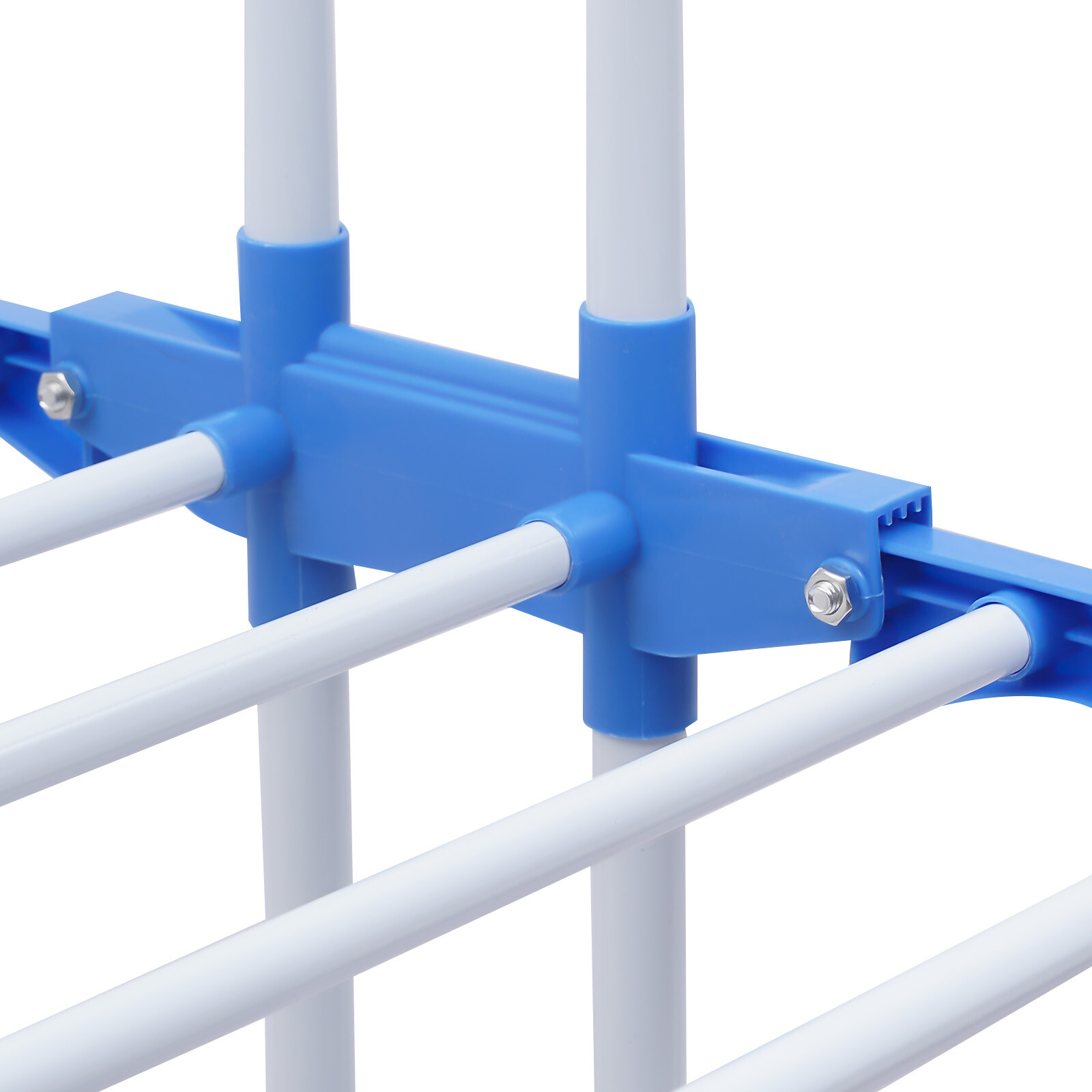 Heavy Duty Laundry Clothes Drying Rack Foldable Garment Rolling Dryer Hanger