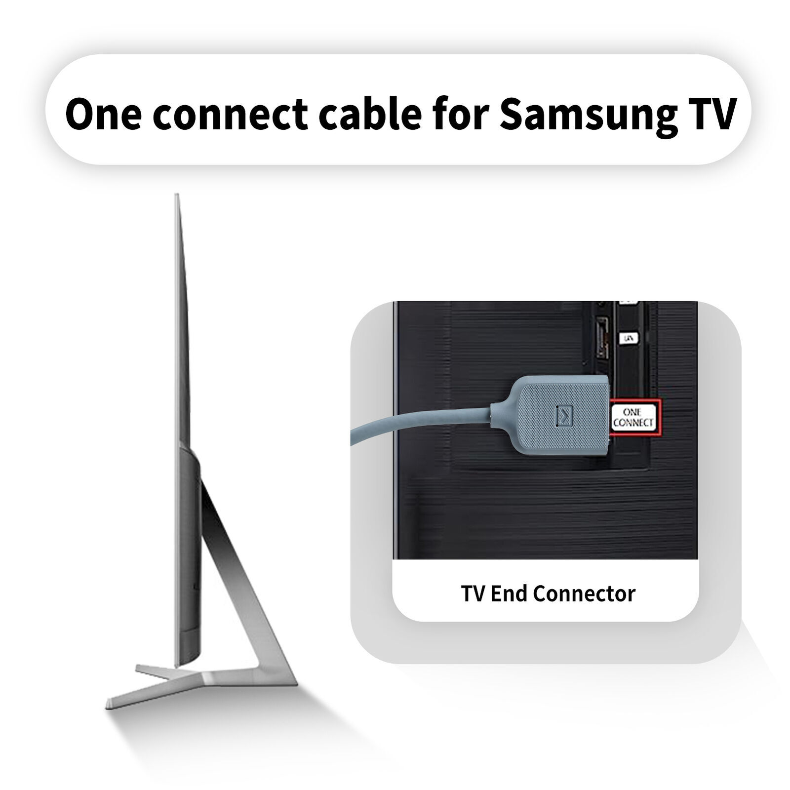 Brand New One Connect Cable BN39-02209A for Samsung MU7000 MU8000 MU9000 TV
