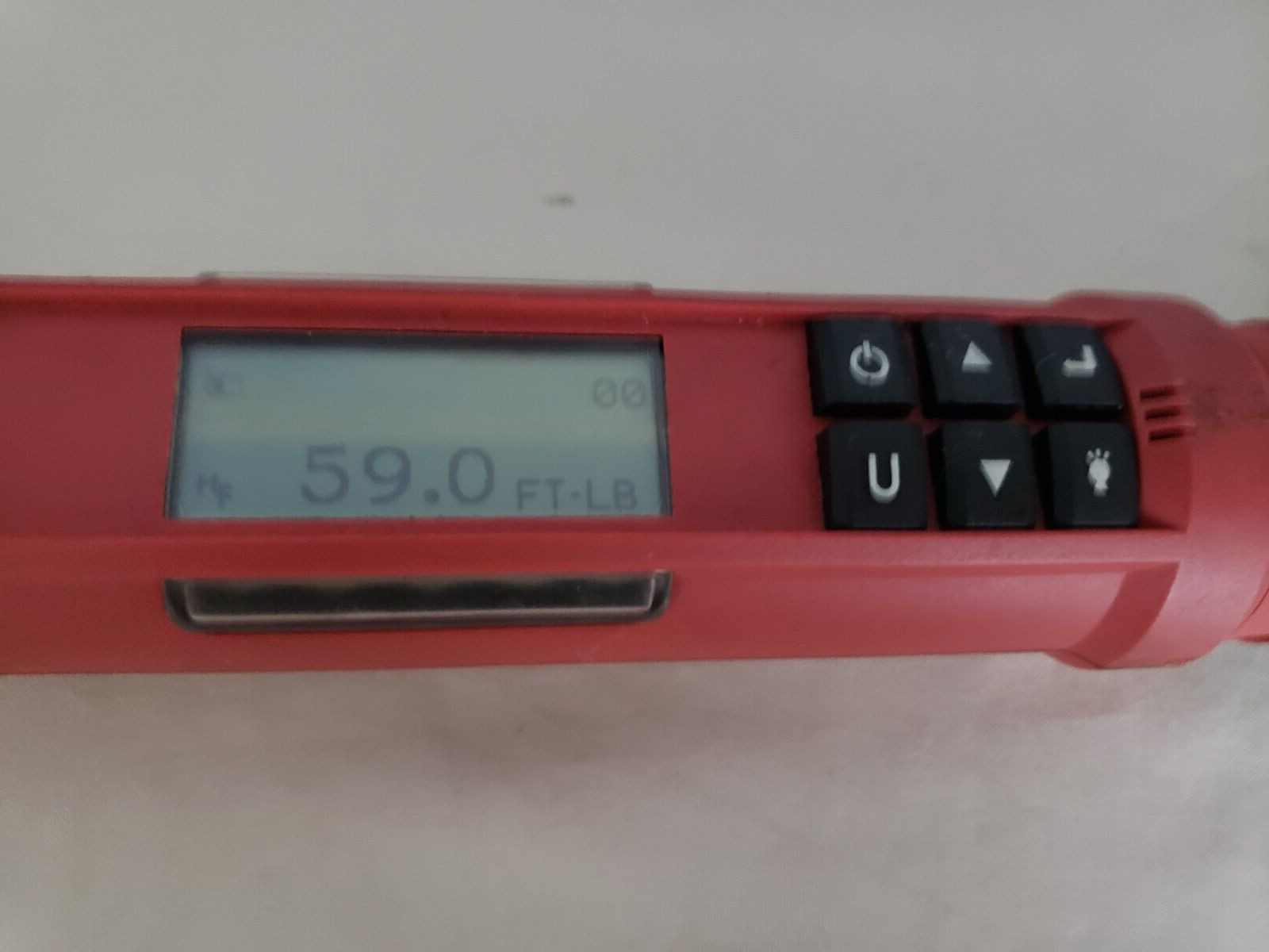 Snap-On 1/2” RED Electronic Digital Torque Wrench ATECH3F250VR ATECH3F250