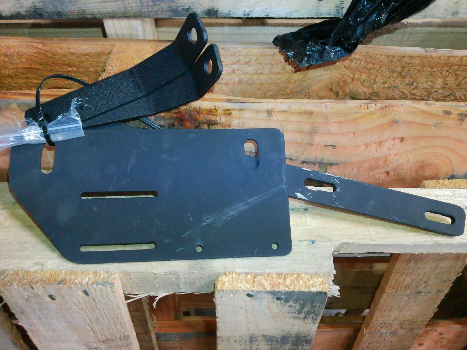 Radio bracket mobile bracket for radio - Black