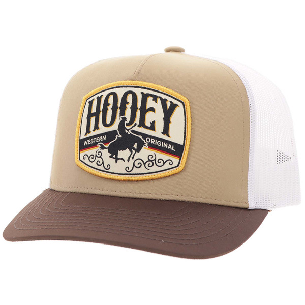 Hooey Salado Tan White Patch - Hats Cap - 2604T-Tnwh