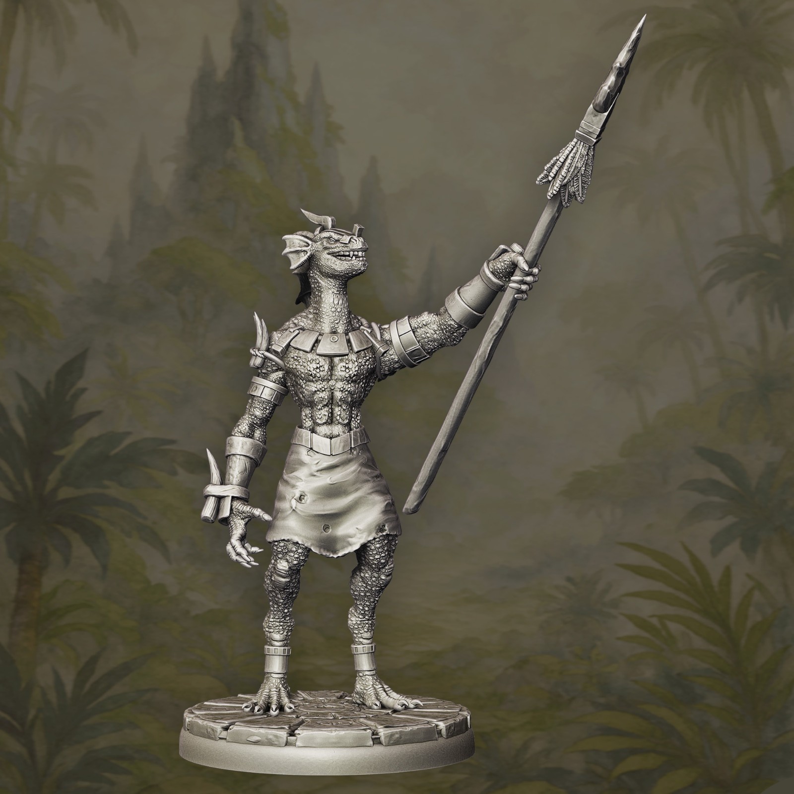 Lizardman Pathfinders 28mm fantasy