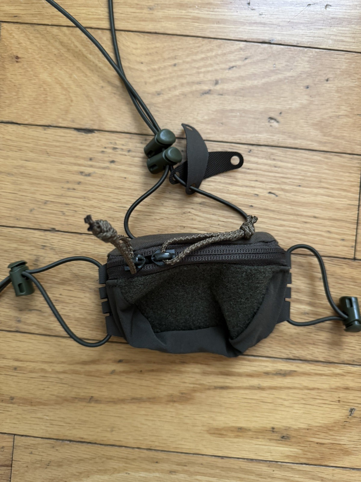 Shaw STYLE Brain Pouch Green Tactical Helmet Pouch
