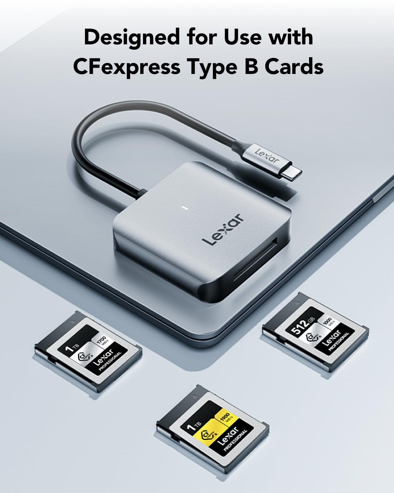 RW510 CFexpress Type B Card Reader USB 3.2 Gen 2