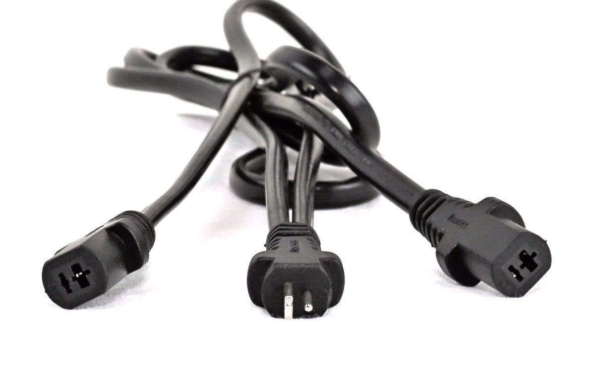 Pride okin 2 Pin Splitter 40In Y Cable For 2 Motors to 1 Lift Chair Transformer