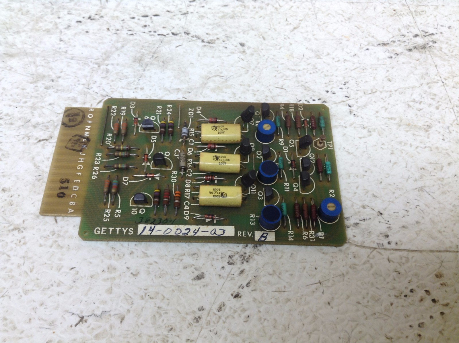 Gettys 14-0024-03 Rev B Circuit Board 14002403