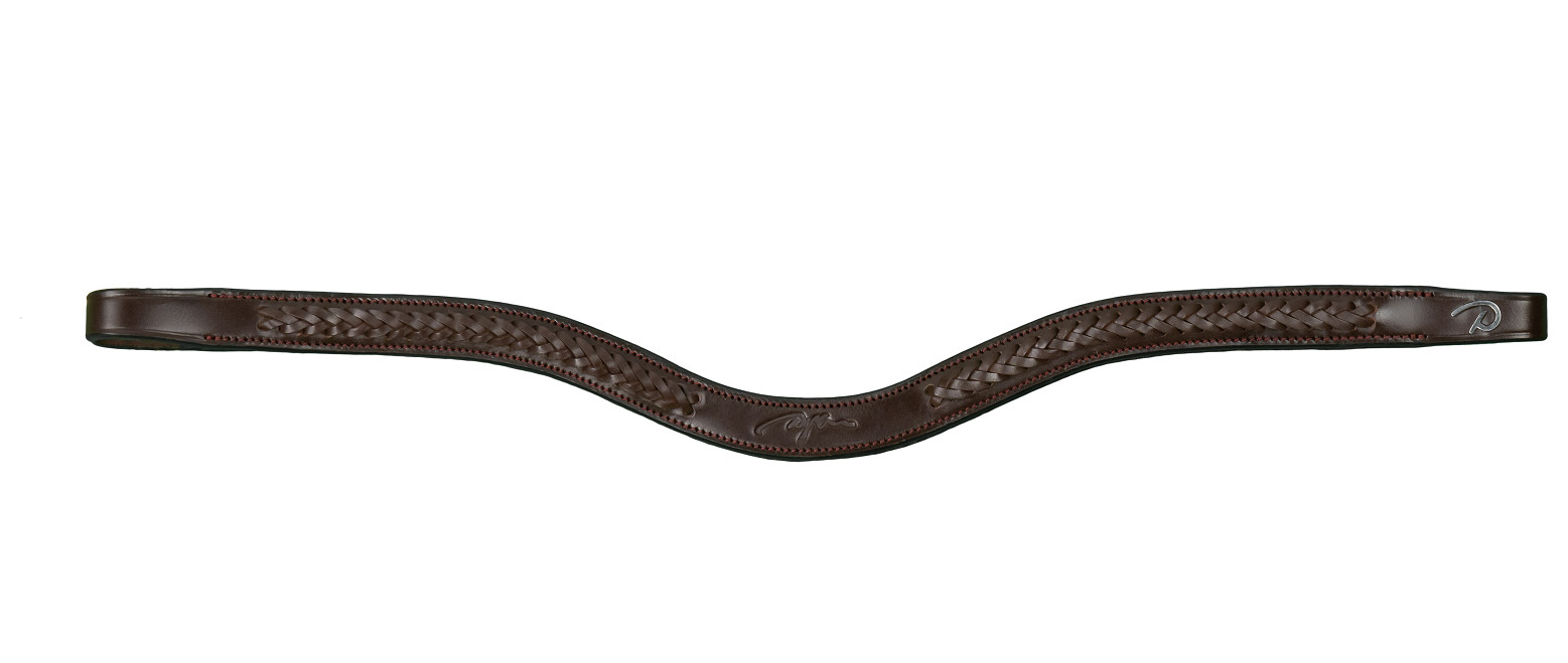 Dion Leather Browband - Lace