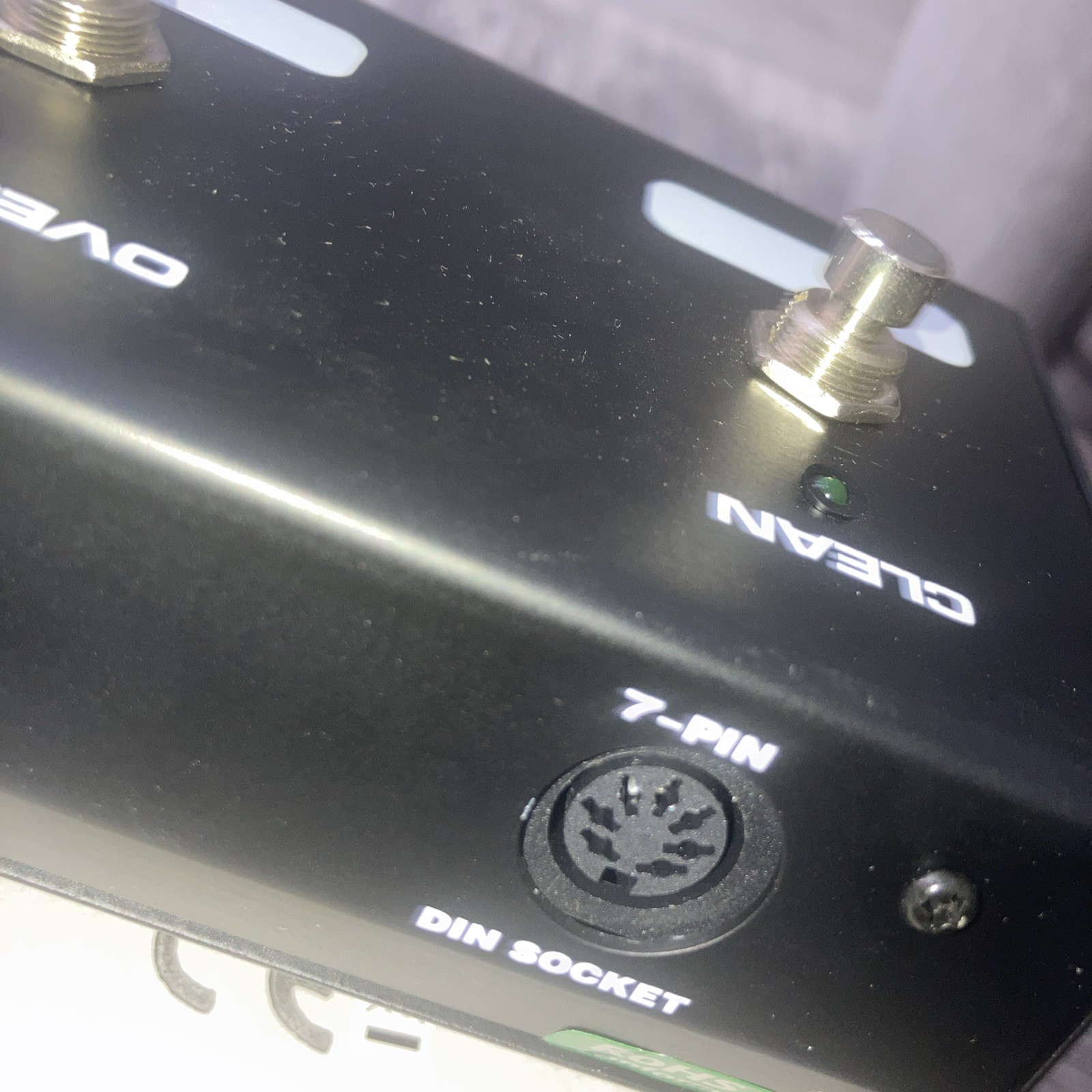 Randall 4 Button Amplifier Pedal Cable Included Clean overdrive Boost FX Loop