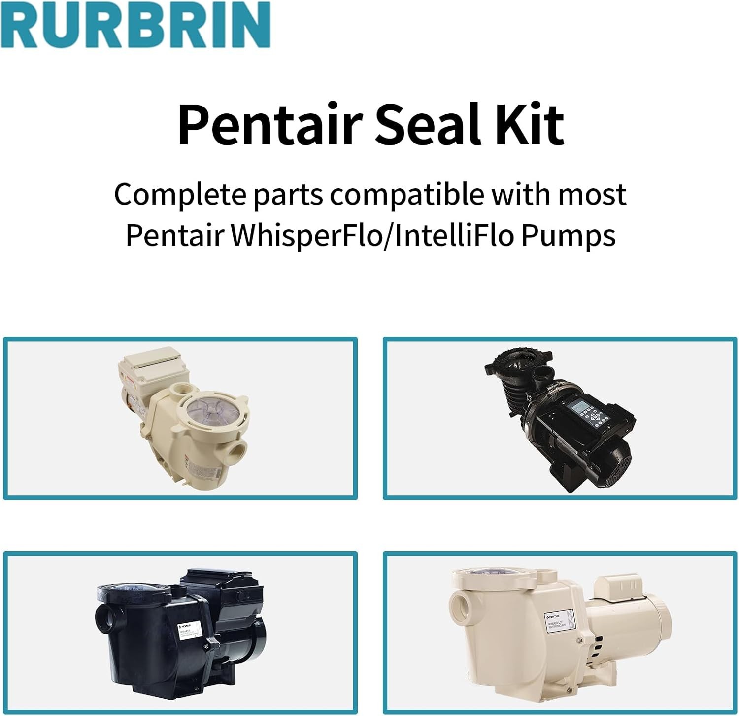 Comprehensive Seal Replacement Kit for Pentair WhisperFlo - Built Post-2008