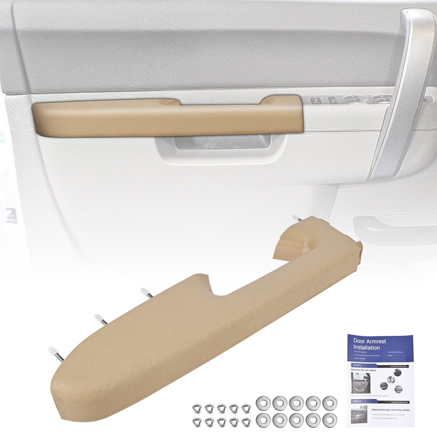 Left Driver Side Armrest Repair Kit For GMC Sierra 1500 2500HD 3500HD 2010-2013