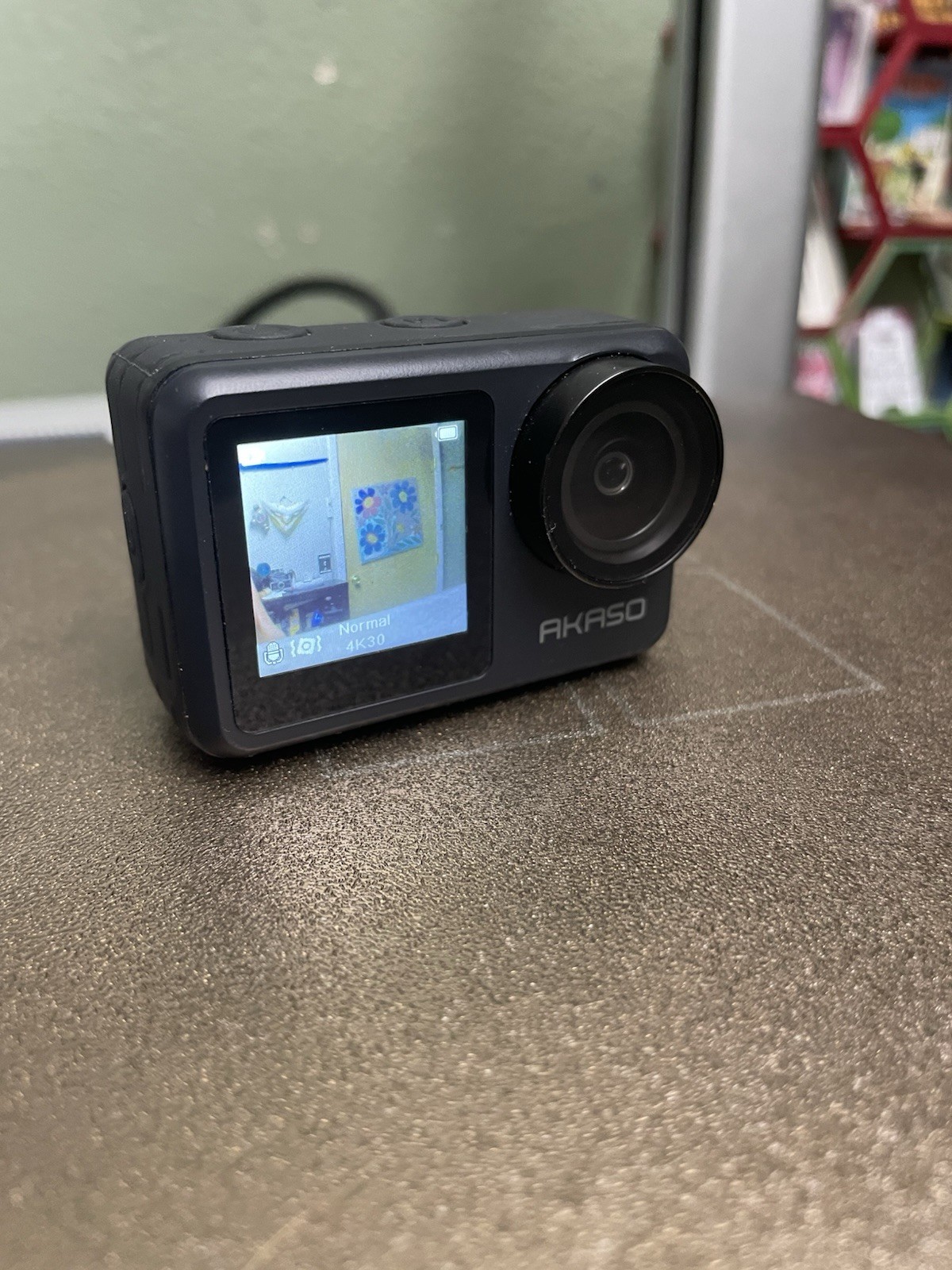 AKASO Brave 7 LE 4K 30 UHD Action Camera 2" Touchscreen Waterproof Black-Tested