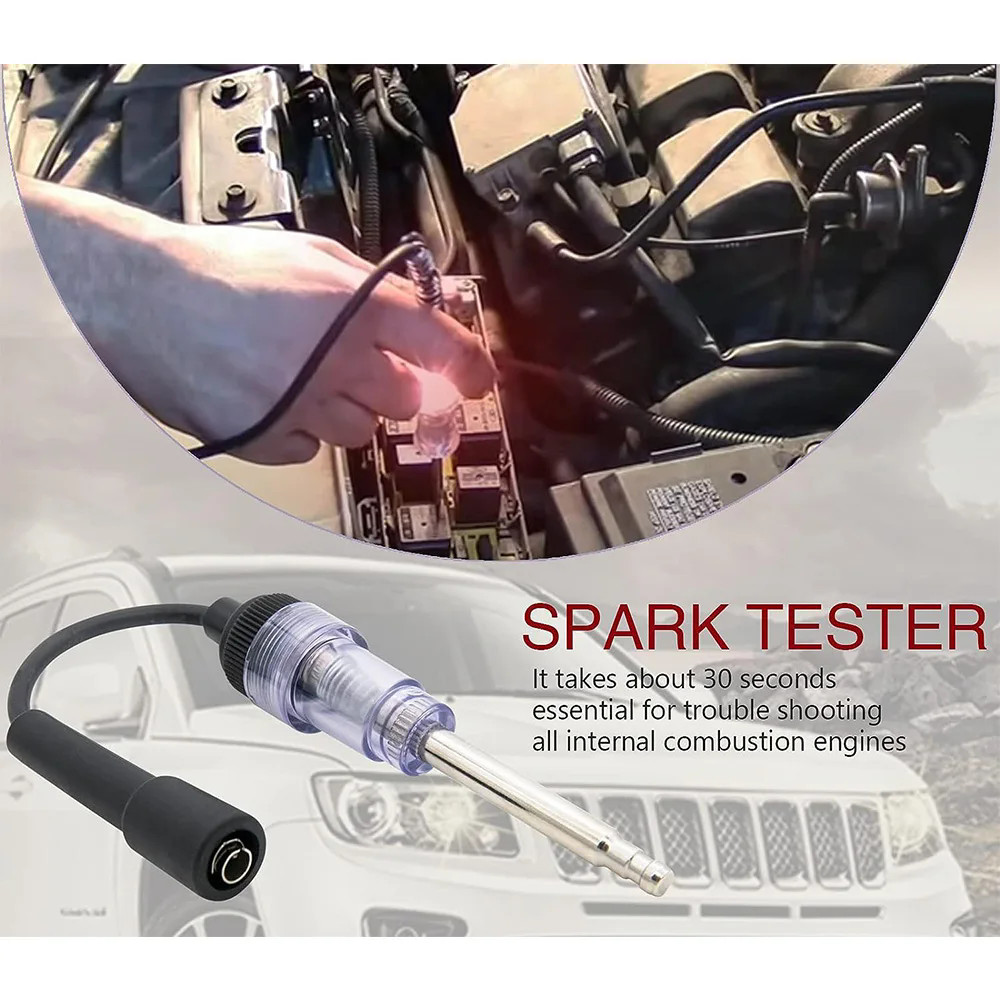 Universal Ignition Spark Tester Engine Diagnostic Tool In Line Checker For Car