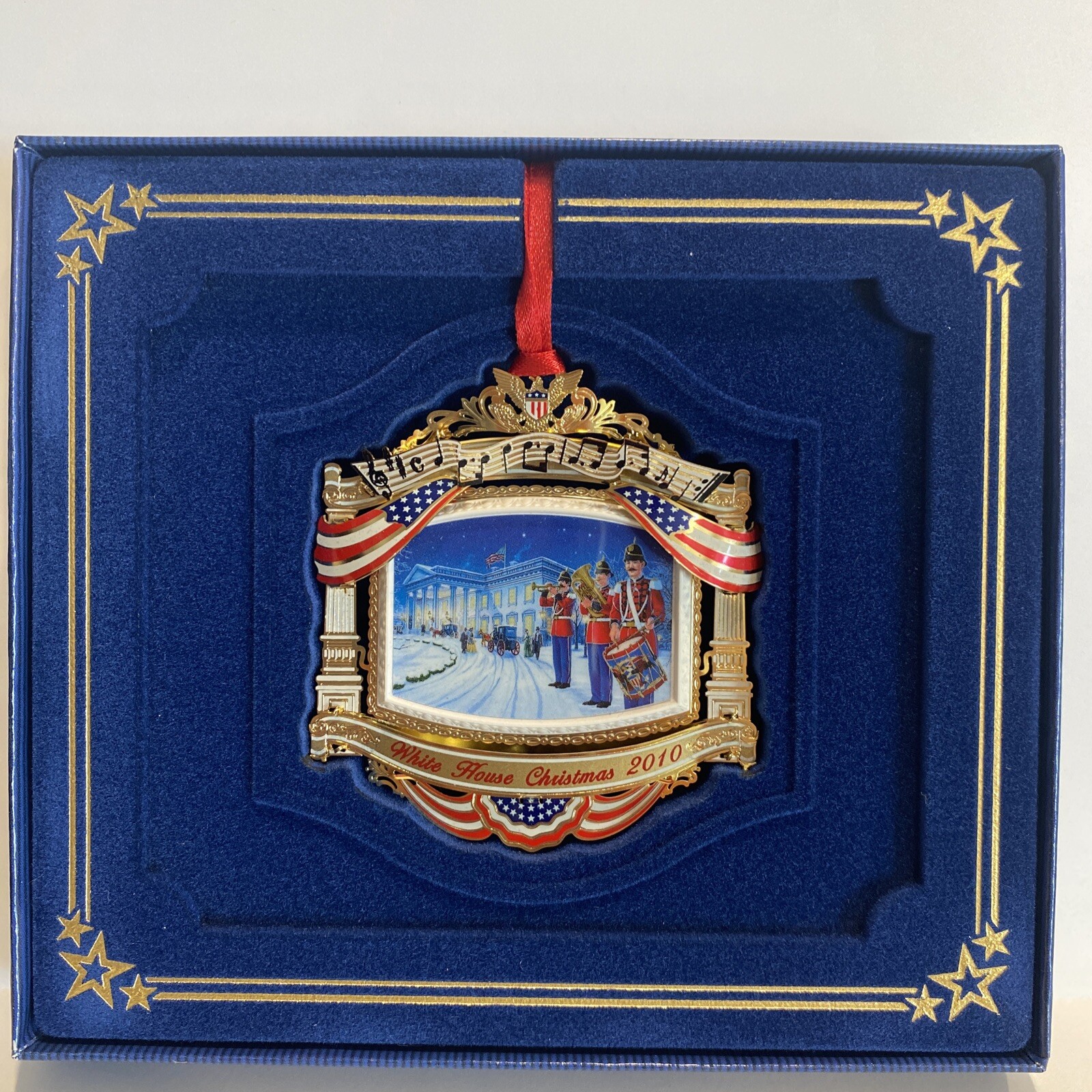 The White House Historical Association Ornament Collection Christmas 2010 NIOB
