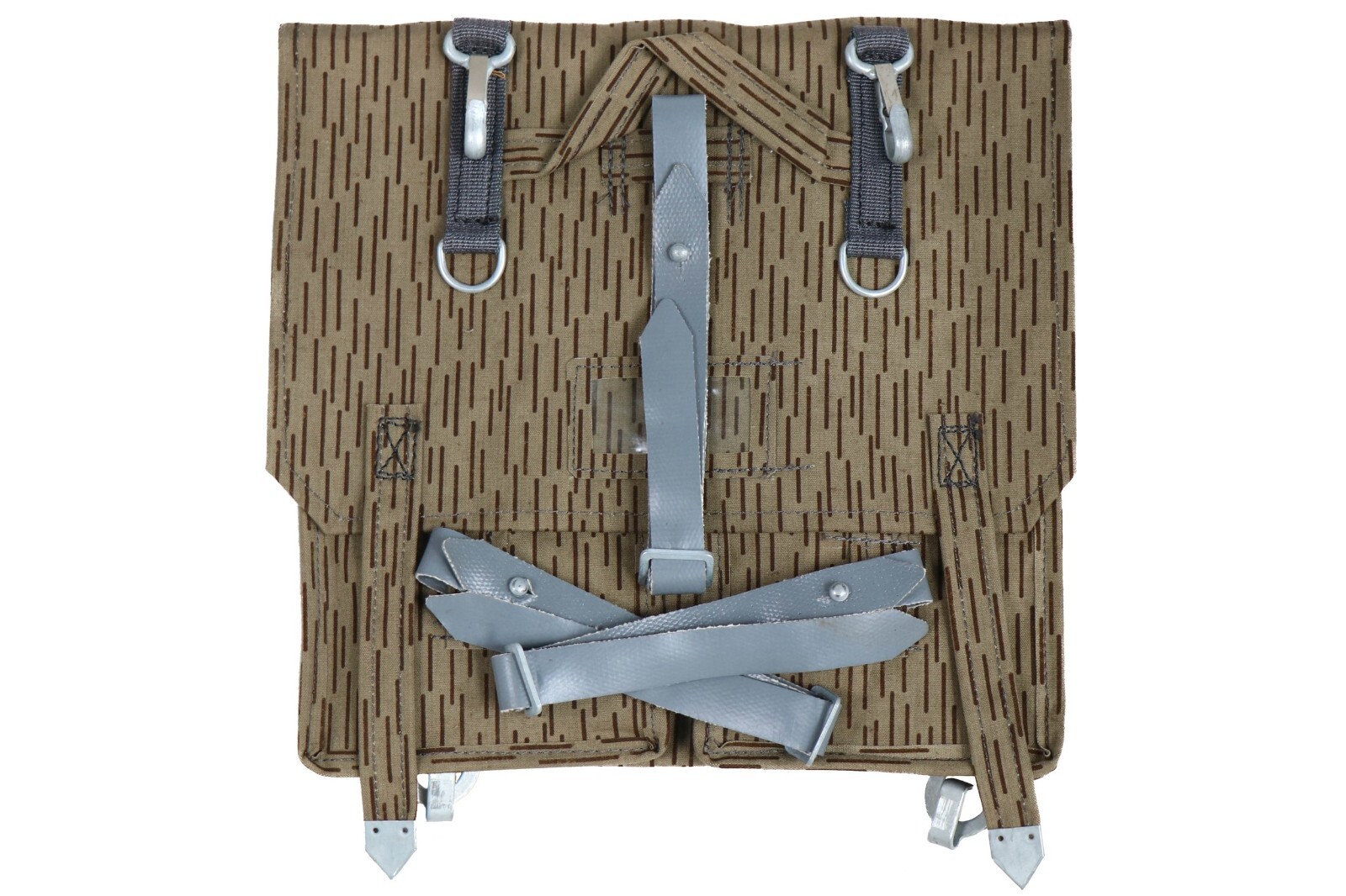East German Strichtarn Field Pack Straps Rucksack Backpack Equipment Zeltbahn