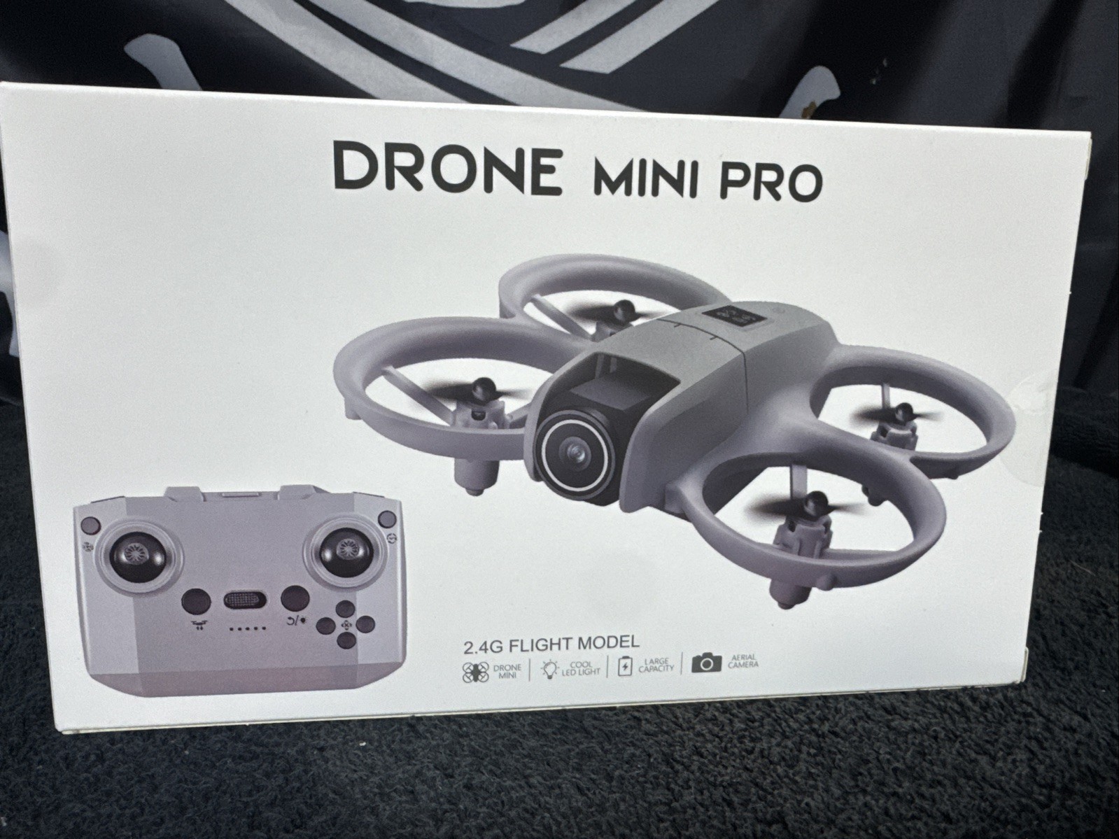 Neo Drone Mini Pro MO41 PRO 2.4G RC Quadcopter w/ Camera, Controller Gray