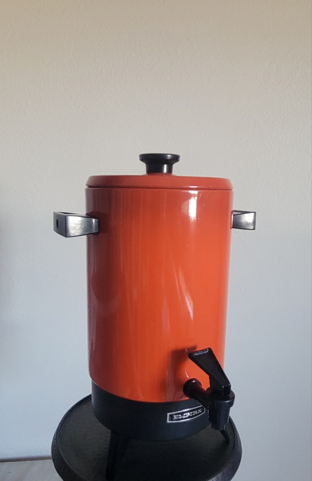1972 Empire Burnt Orange Coffee Percolator